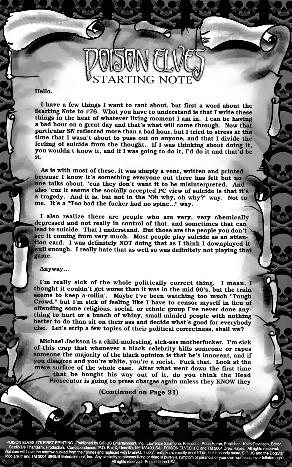 Read online Poison Elves (1995) comic -  Issue #78 - 2
