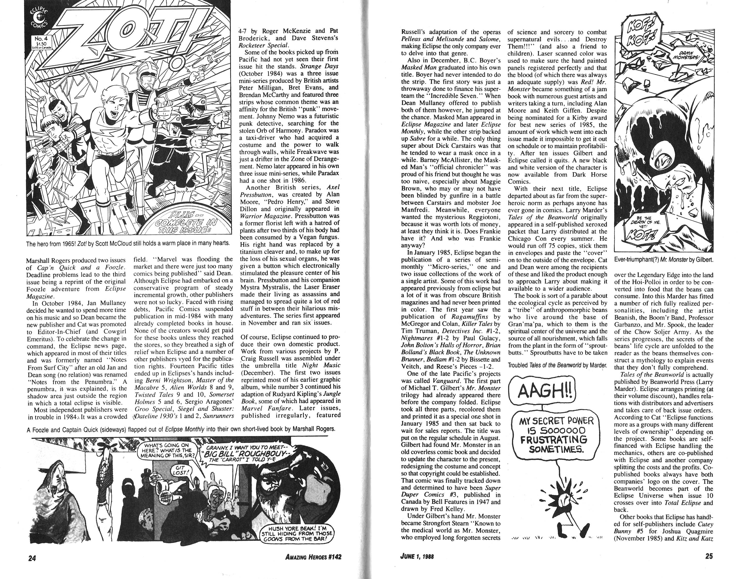 Read online Amazing Heroes comic -  Issue #142 - 13