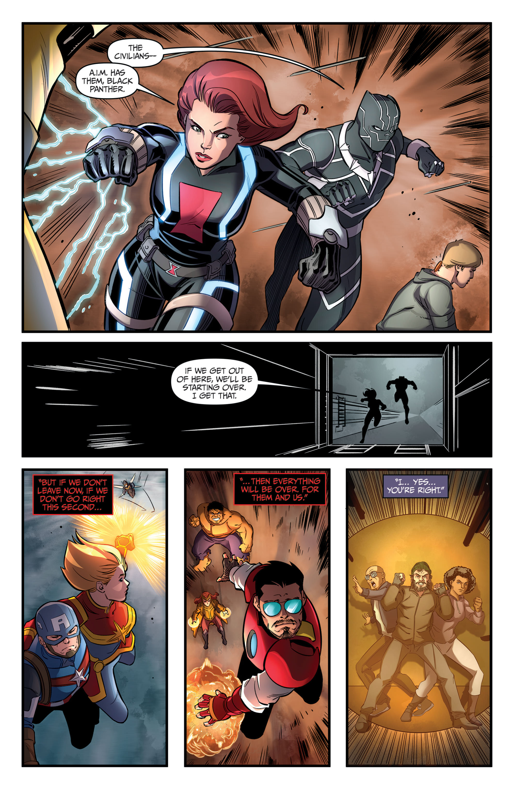Read online Marvel Action: Avengers comic -  Issue #11 - 13