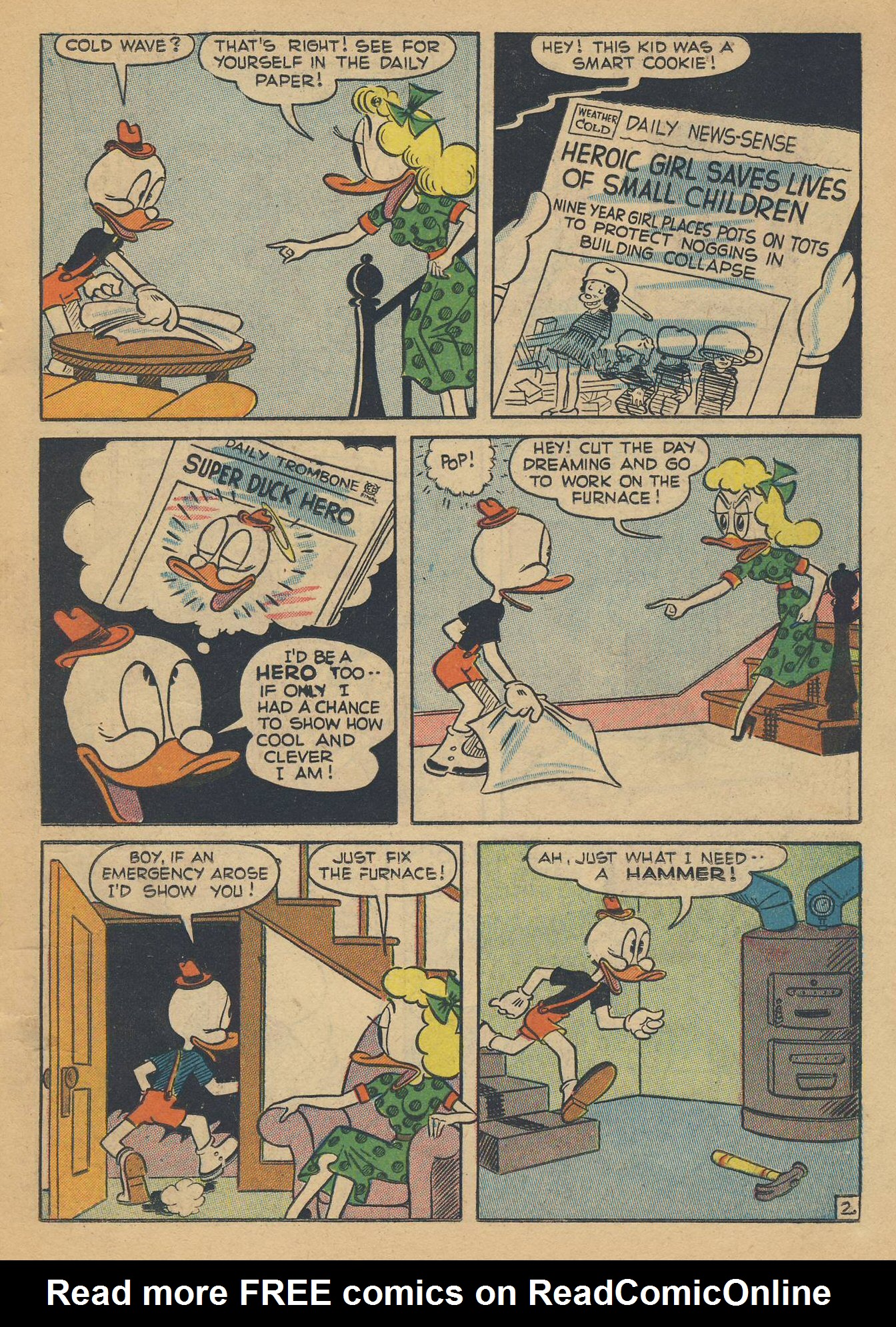 Read online Super Duck Comics comic -  Issue #28 - 21
