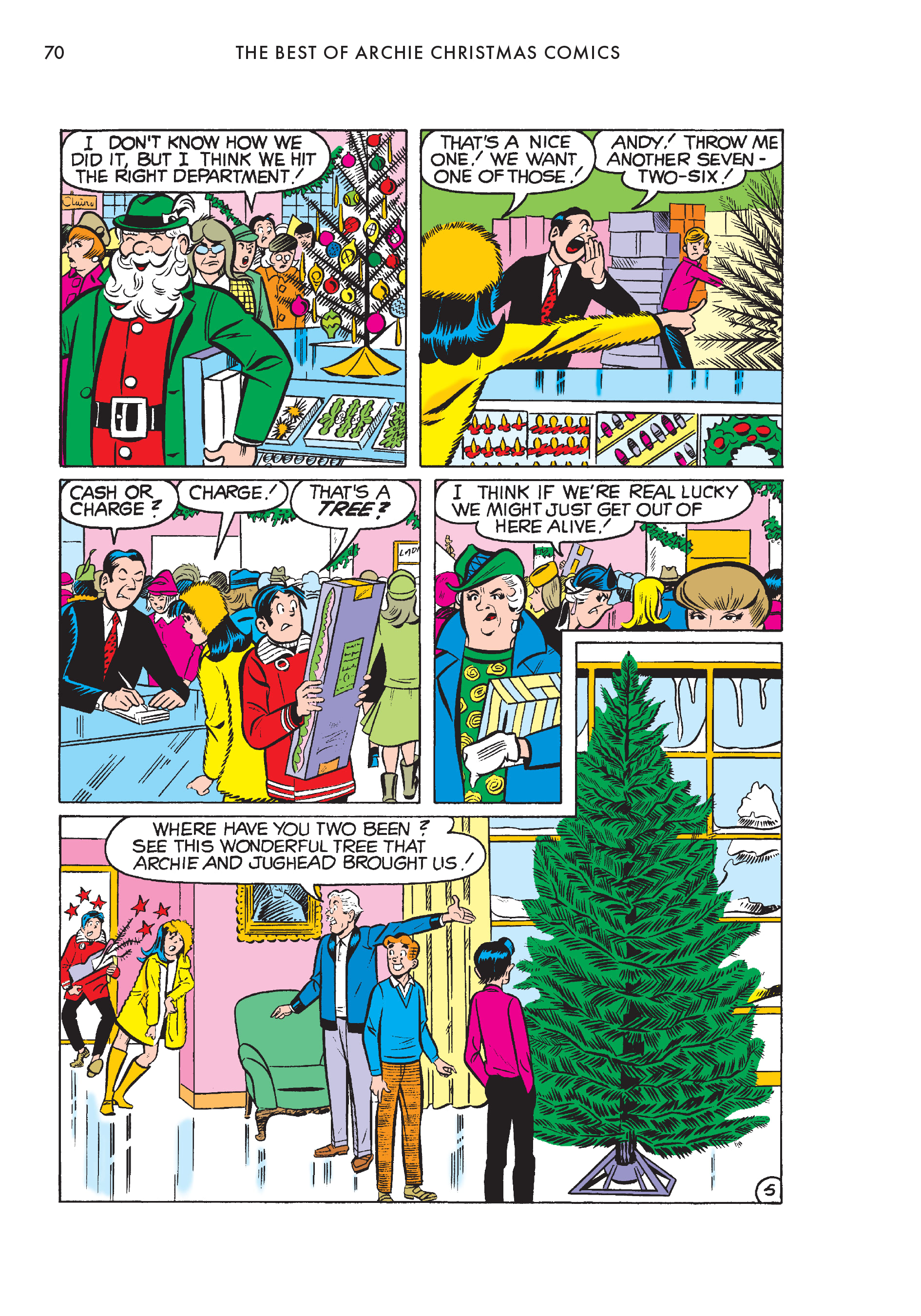 Read online The Best of Archie: Christmas Comics comic -  Issue # TPB (Part 1) - 69