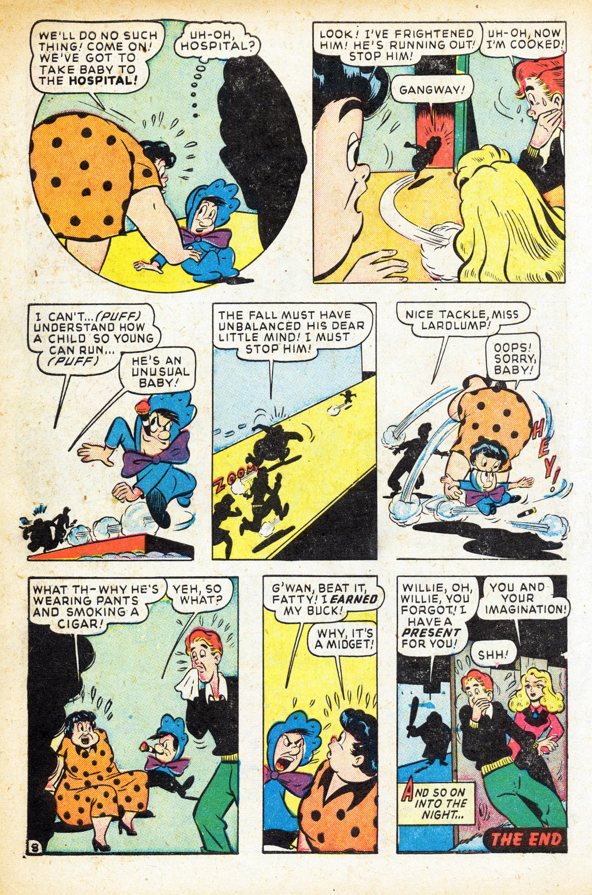 Read online Willie Comics (1946) comic -  Issue #16 - 10