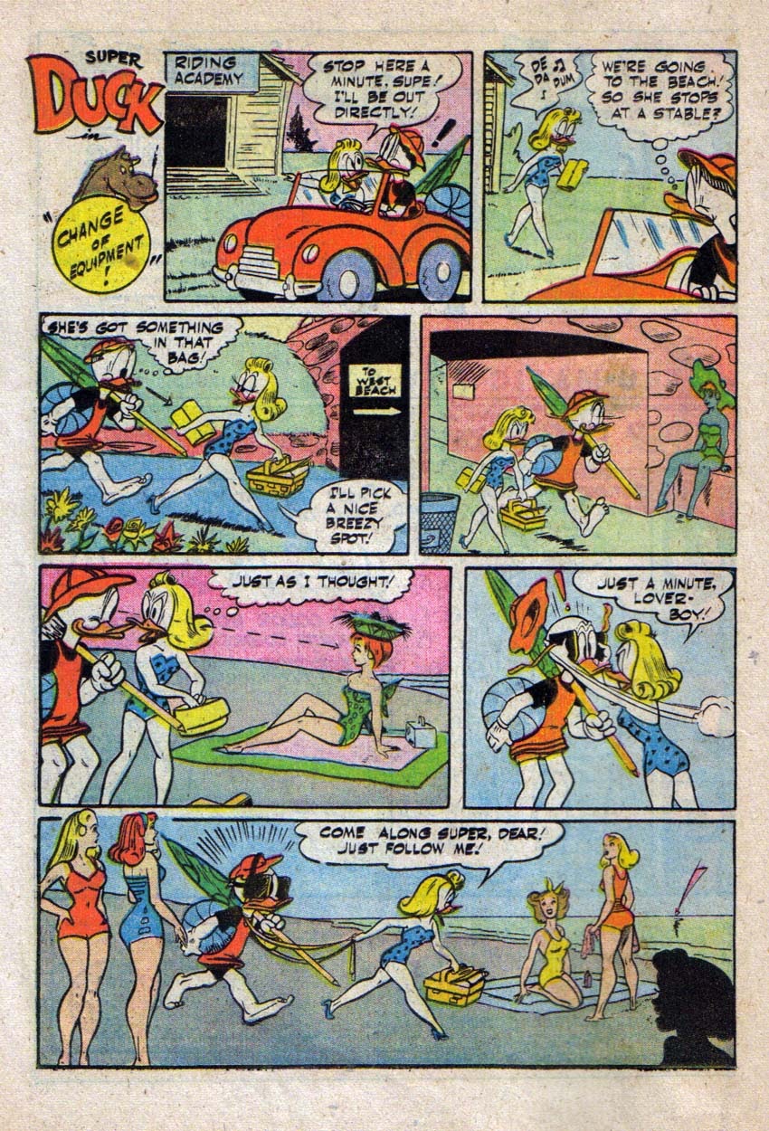 Read online Super Duck Comics comic -  Issue #64 - 12