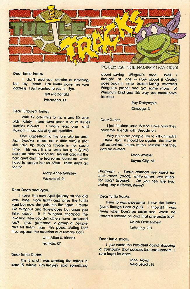 Read online Teenage Mutant Ninja Turtles Adventures (1989) comic -  Issue #21 - 29