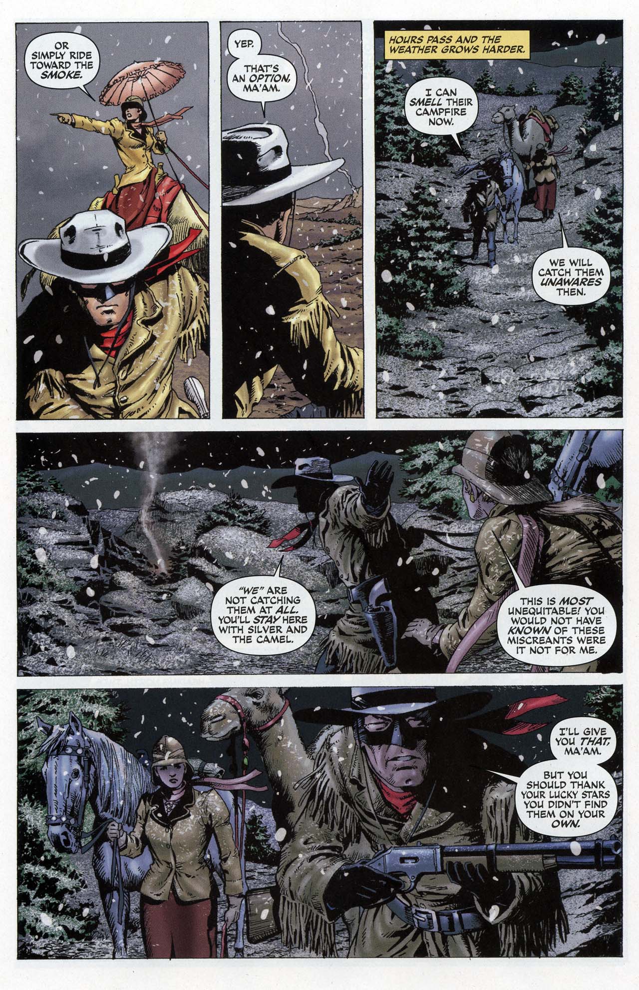 Read online The Lone Ranger: Snake Of Iron comic -  Issue #1 - 21