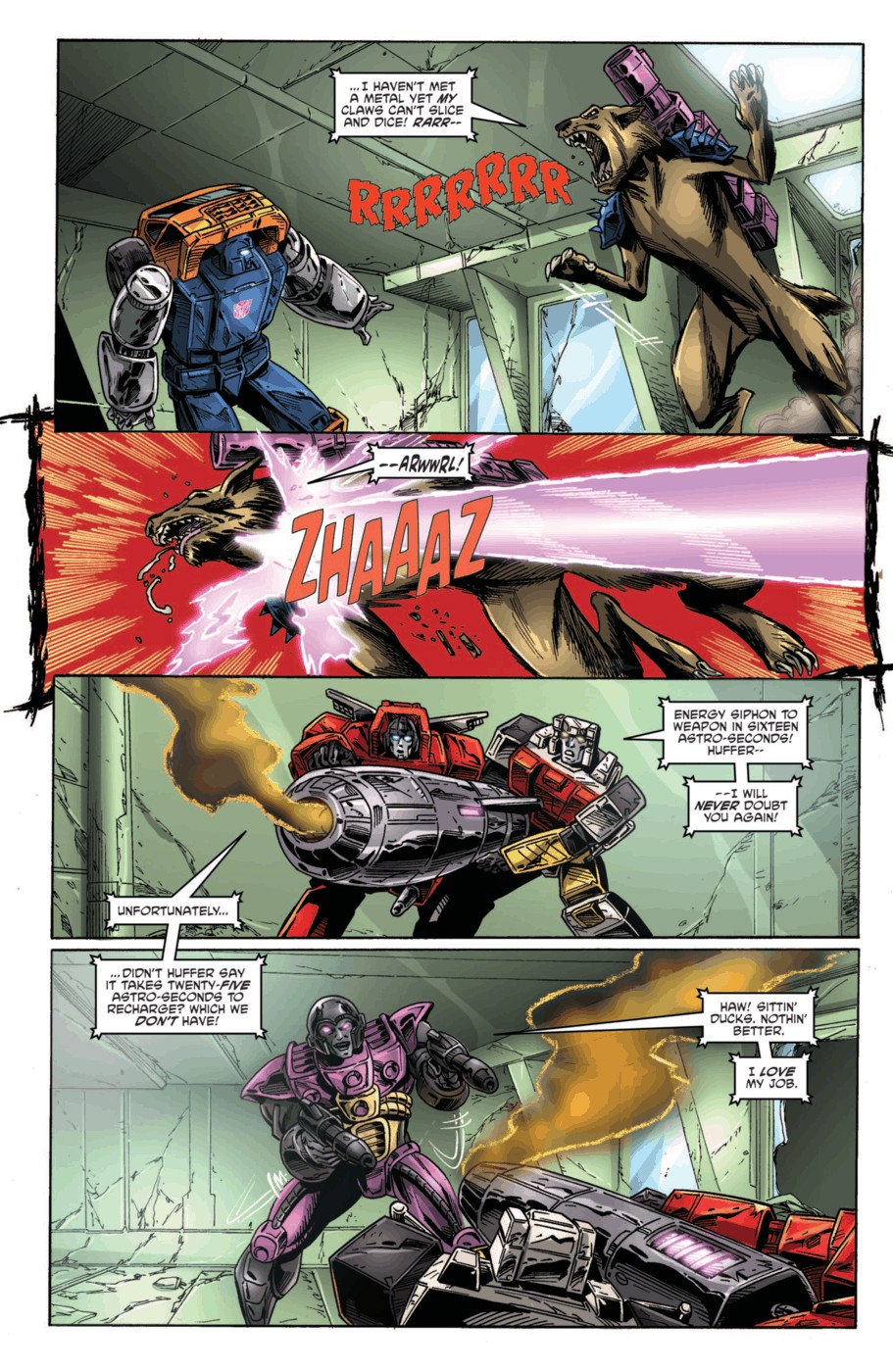 Read online The Transformers: Regeneration One comic -  Issue #92 - 21