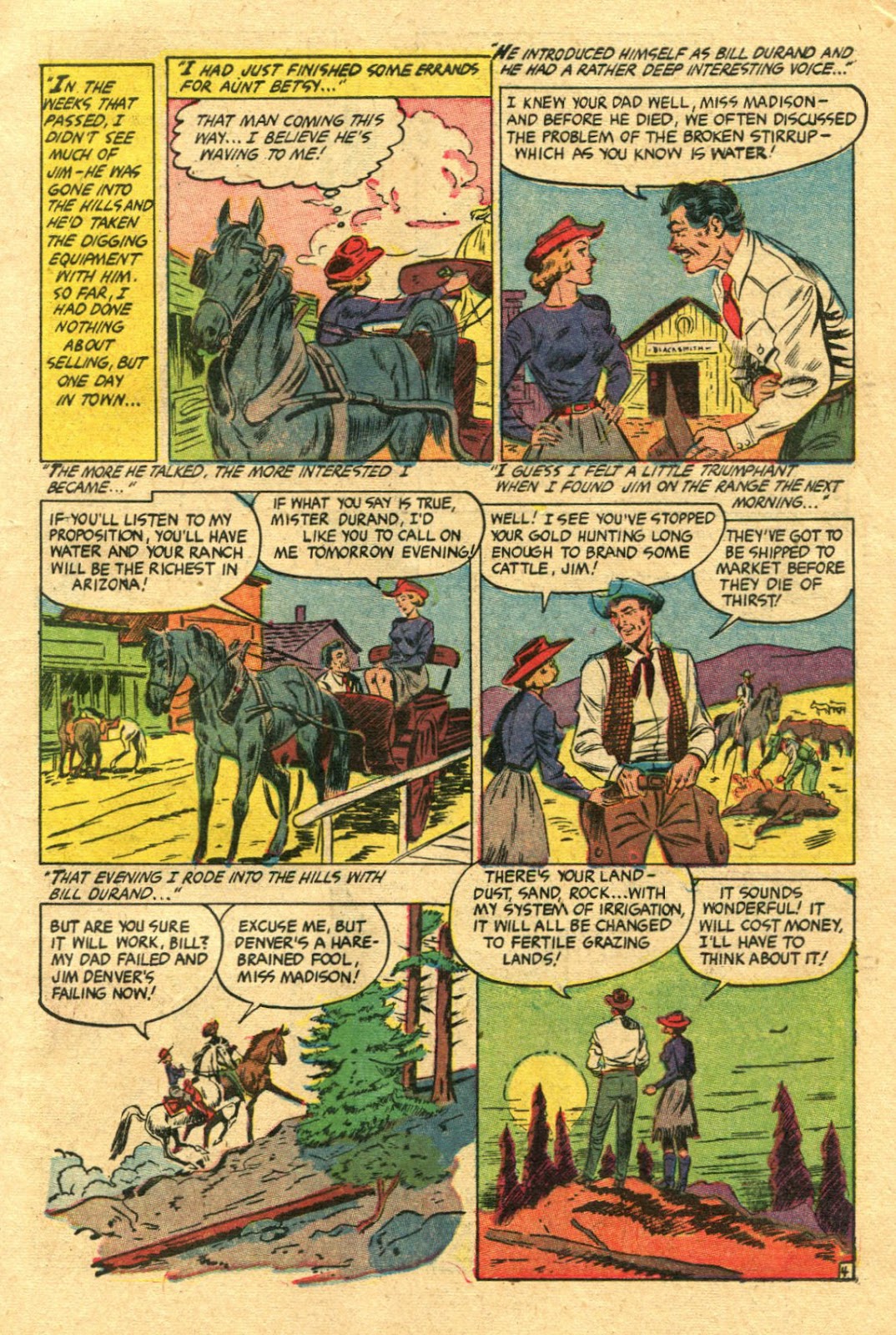 Cowgirl Romances (1950) issue 11 - Page 7