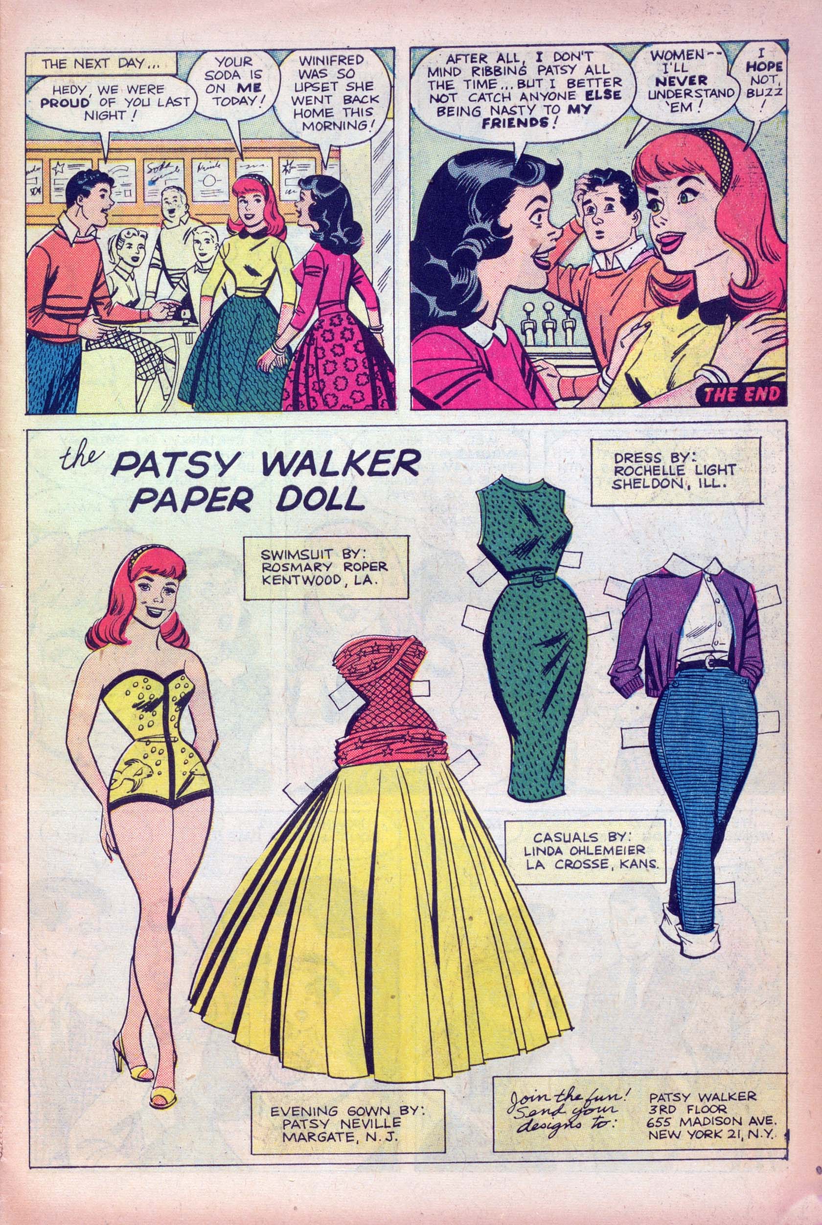 Read online Patsy and Hedy comic -  Issue #57 - 7