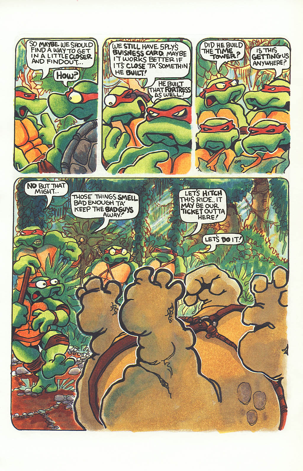 Read online Teenage Mutant Ninja Turtles: "Times" Pipeline comic -  Issue # Full - 16