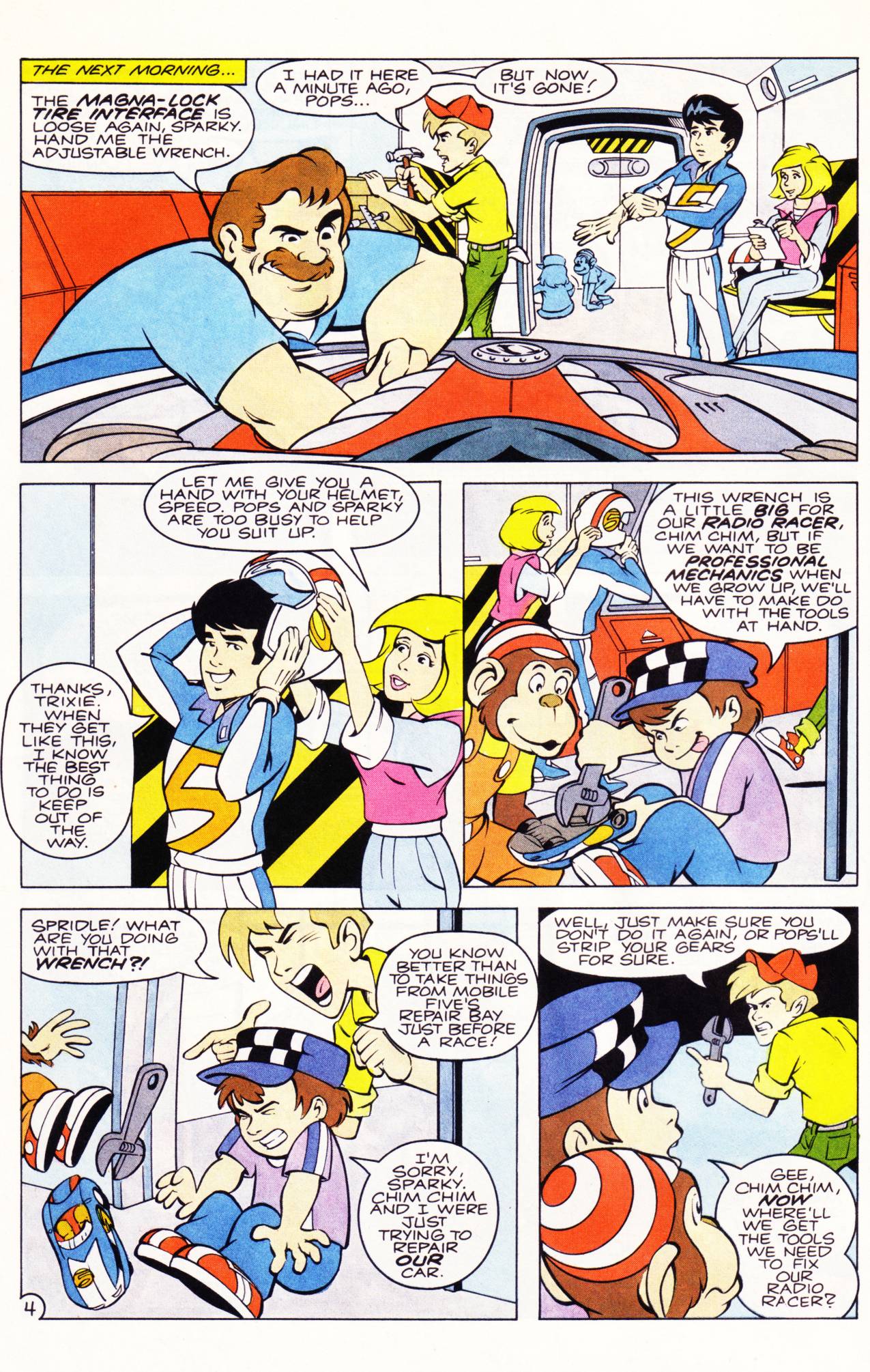 Read online The New Adventures of Speed Racer comic -  Issue #2 - 5
