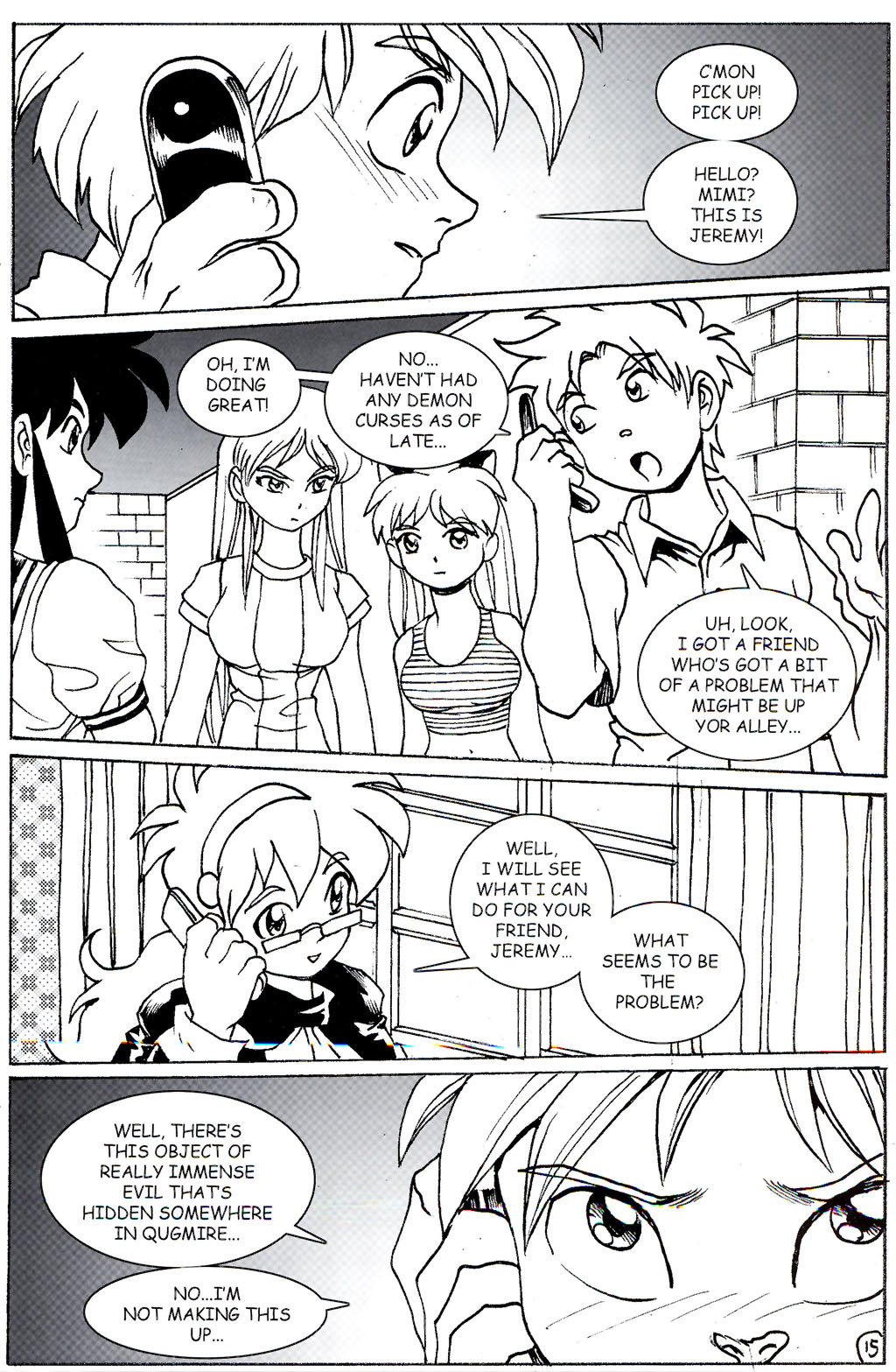 Read online Jenna & Ninja High School comic -  Issue #2 - 17