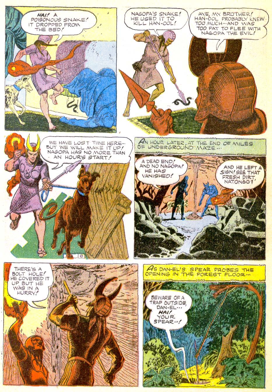 Read online Tarzan (1948) comic -  Issue #52 - 44