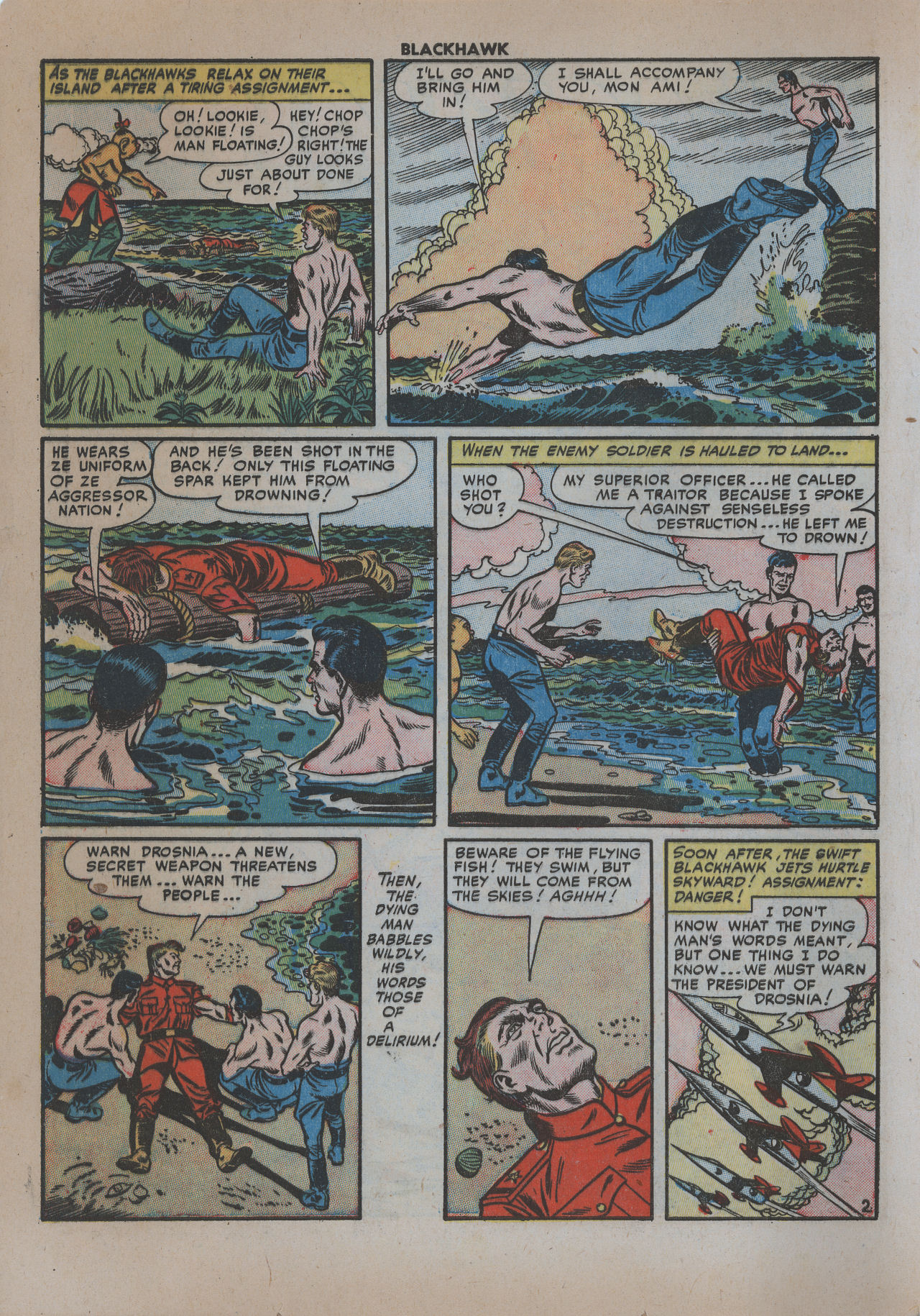 Read online Blackhawk (1957) comic -  Issue #59 - 4