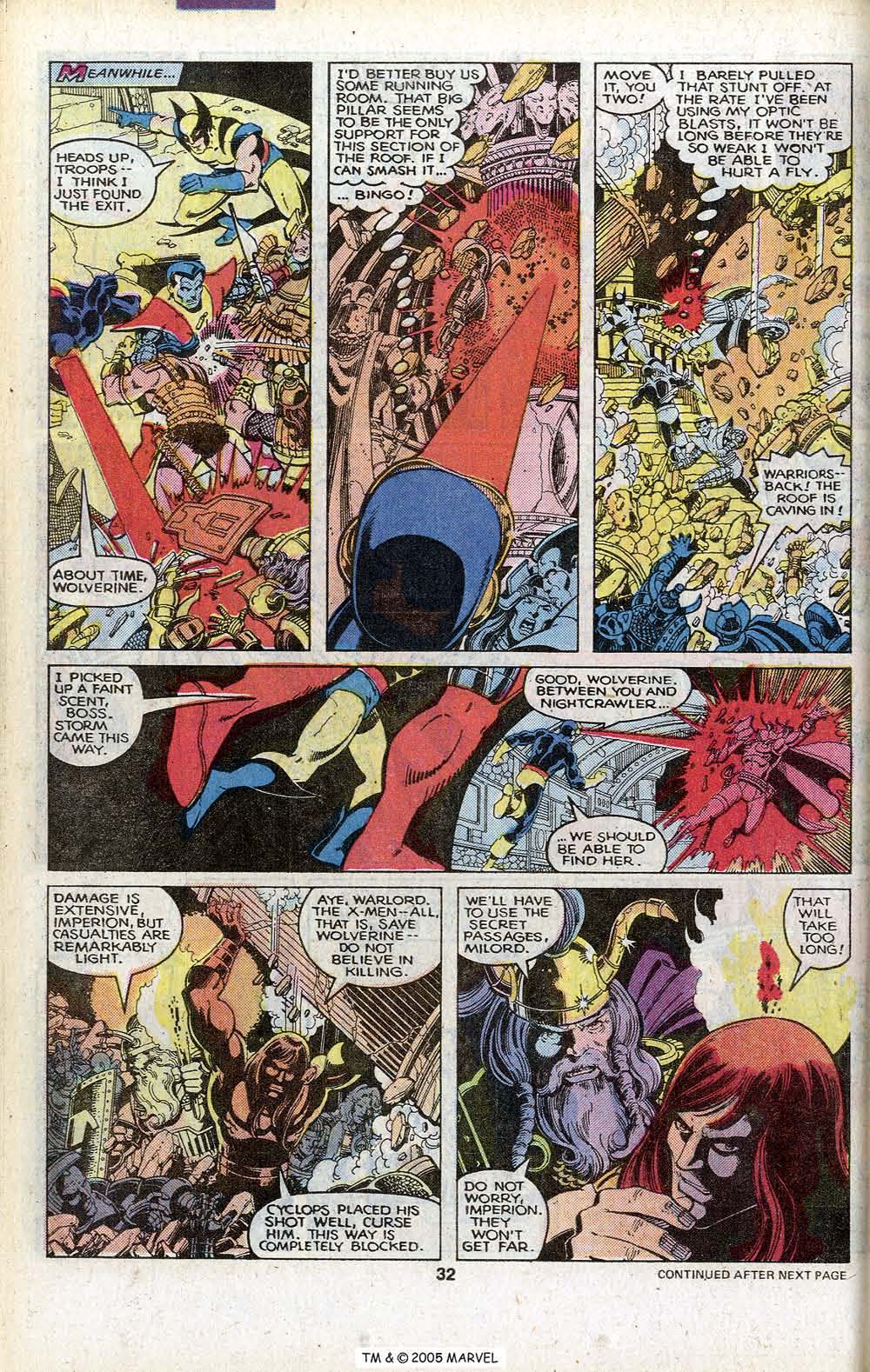 Uncanny X-Men (1963) issue Annual 3 - Page 34