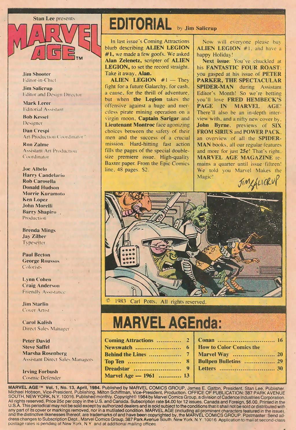 Read online Marvel Age comic -  Issue #13 - 3