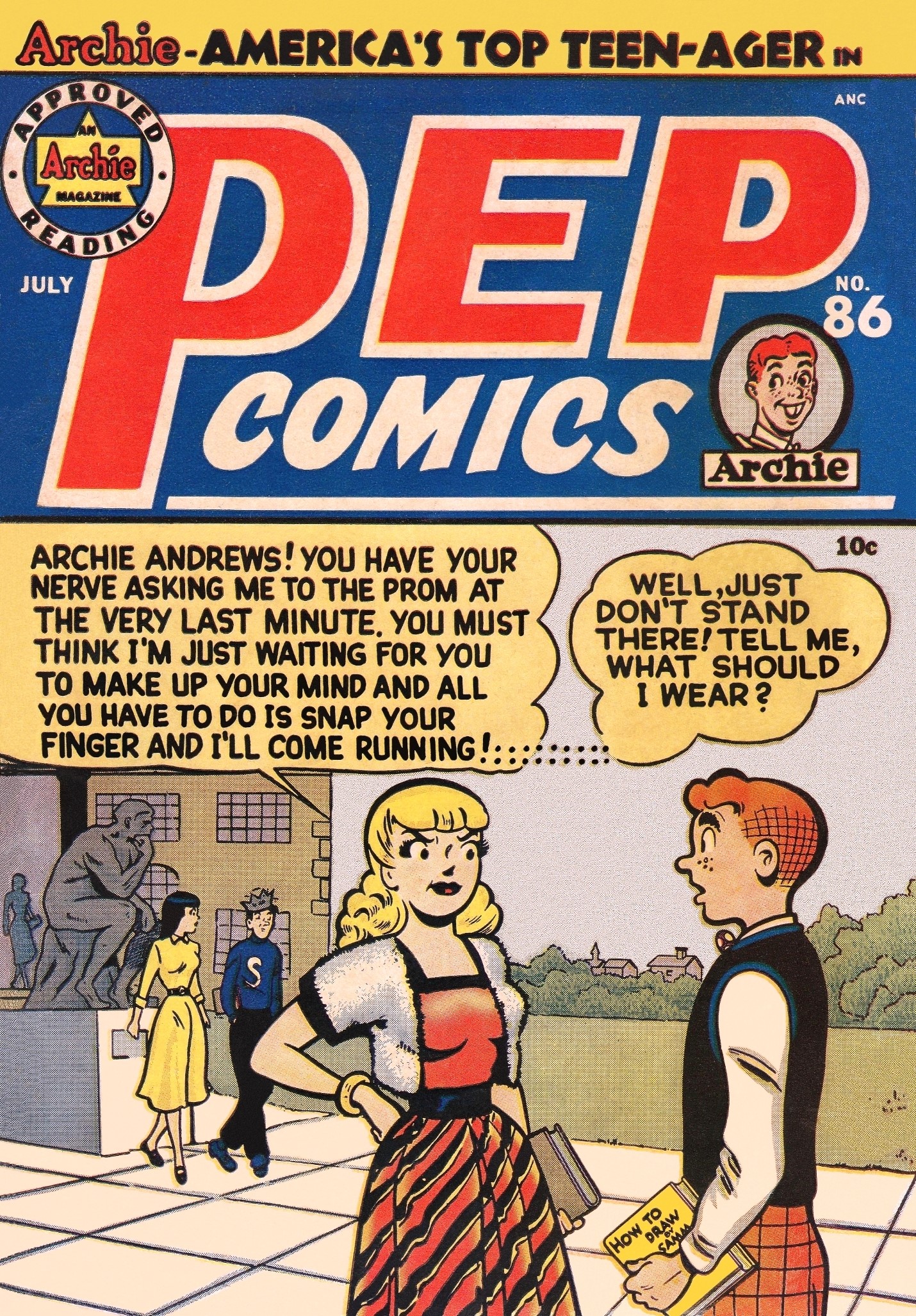 Read online Pep Comics comic -  Issue #86 - 1