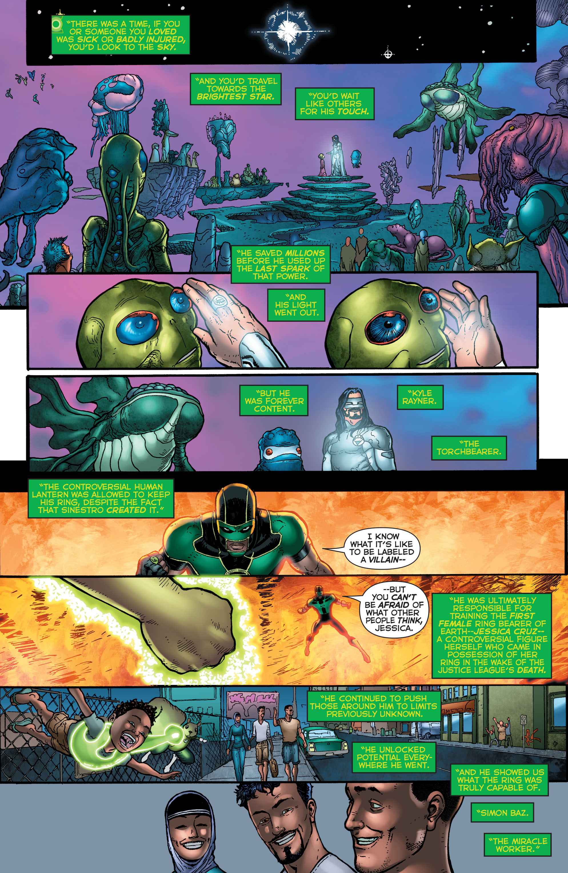 Read online Green Lantern: The Wrath of the First Lantern comic -  Issue # TPB - 309