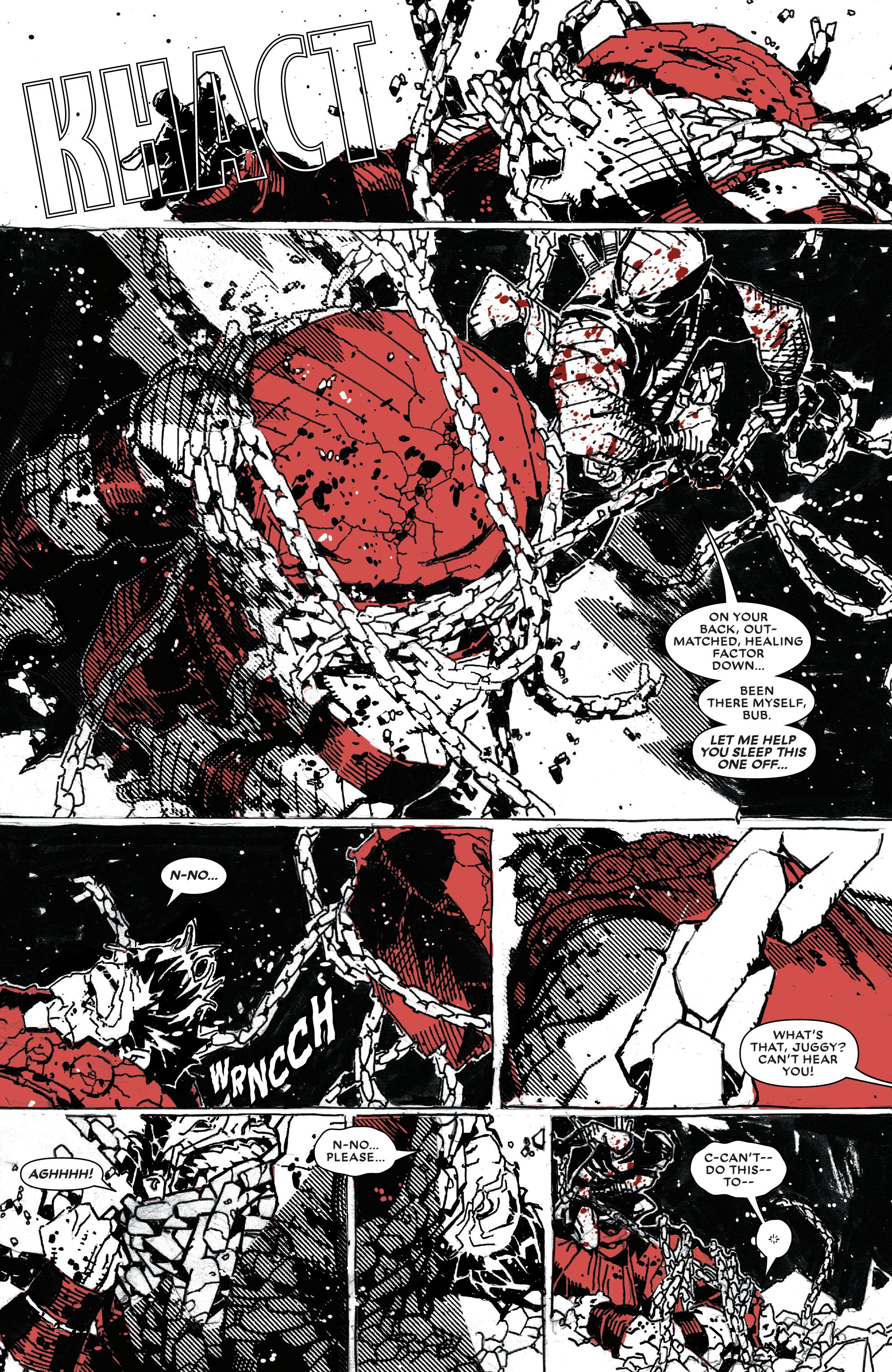 Read online Wolverine: Black, White & Blood comic -  Issue #3 - 20