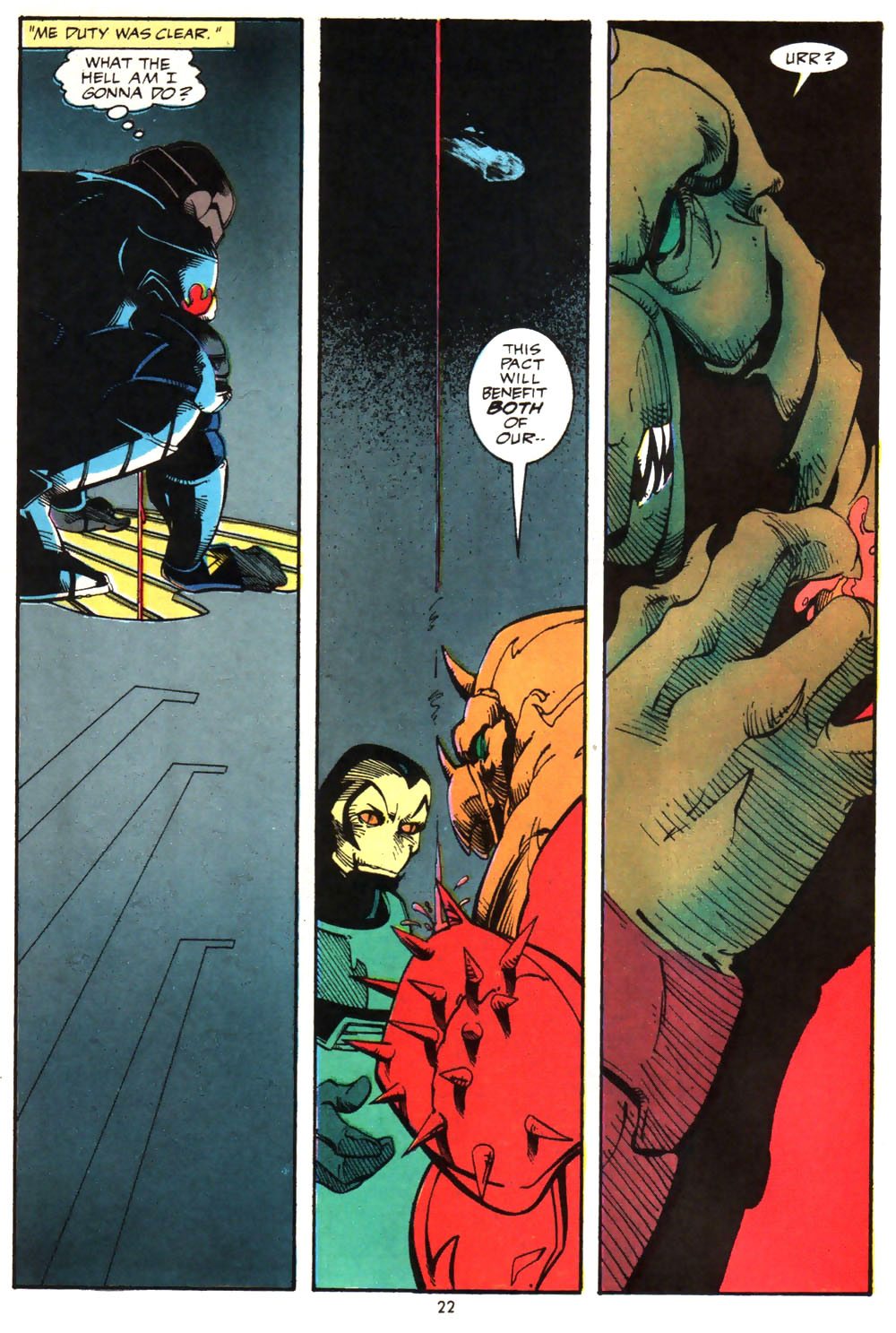 Read online Alien Legion (1987) comic -  Issue #5 - 24