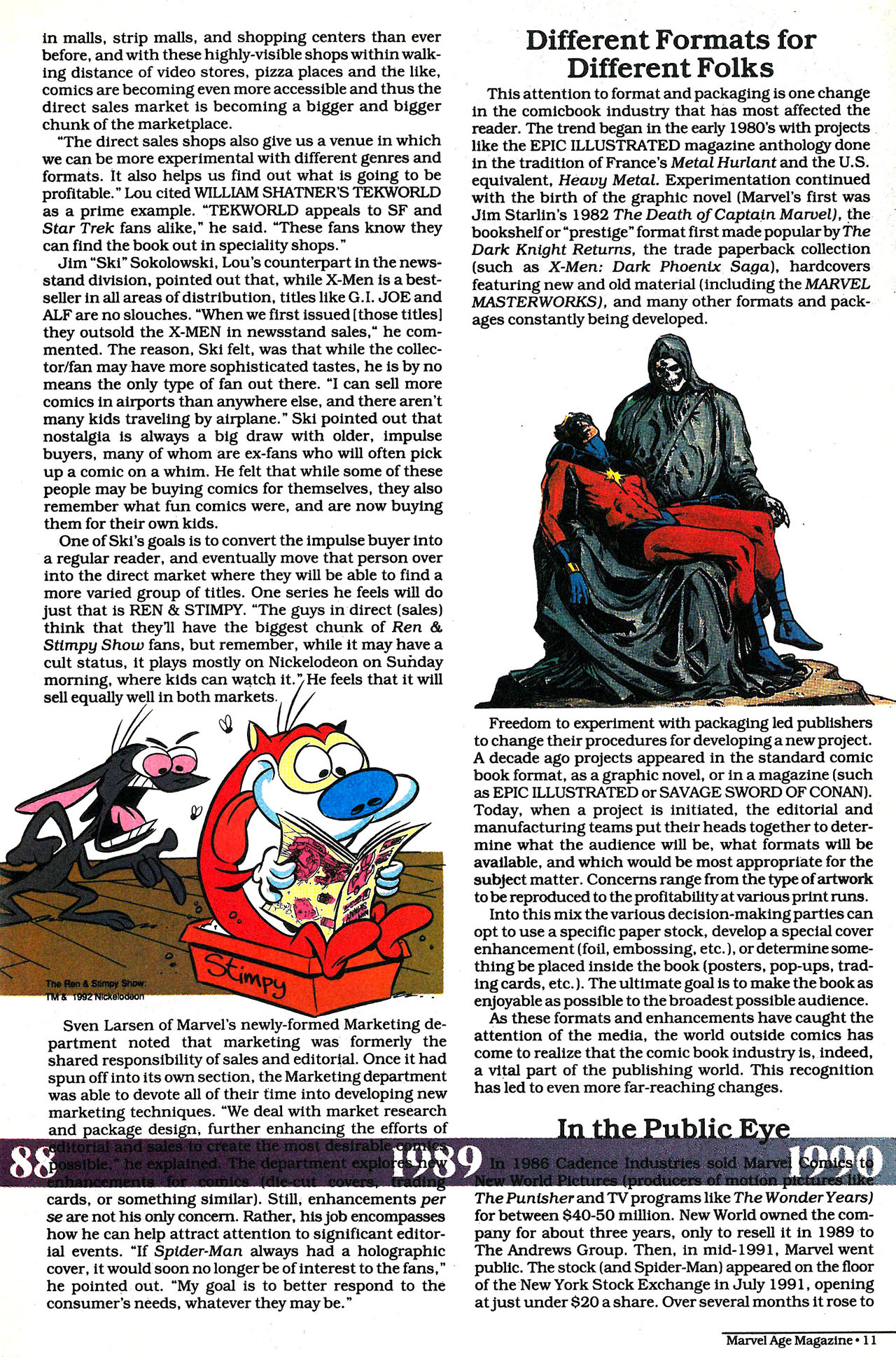 Read online Marvel Age comic -  Issue #120 - 13