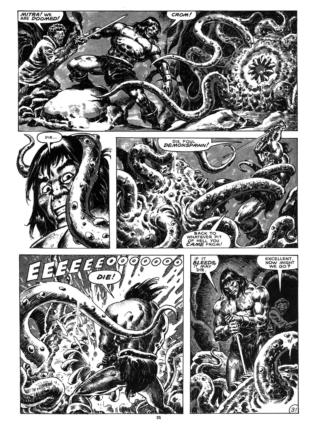 The Savage Sword Of Conan issue 164 - Page 33
