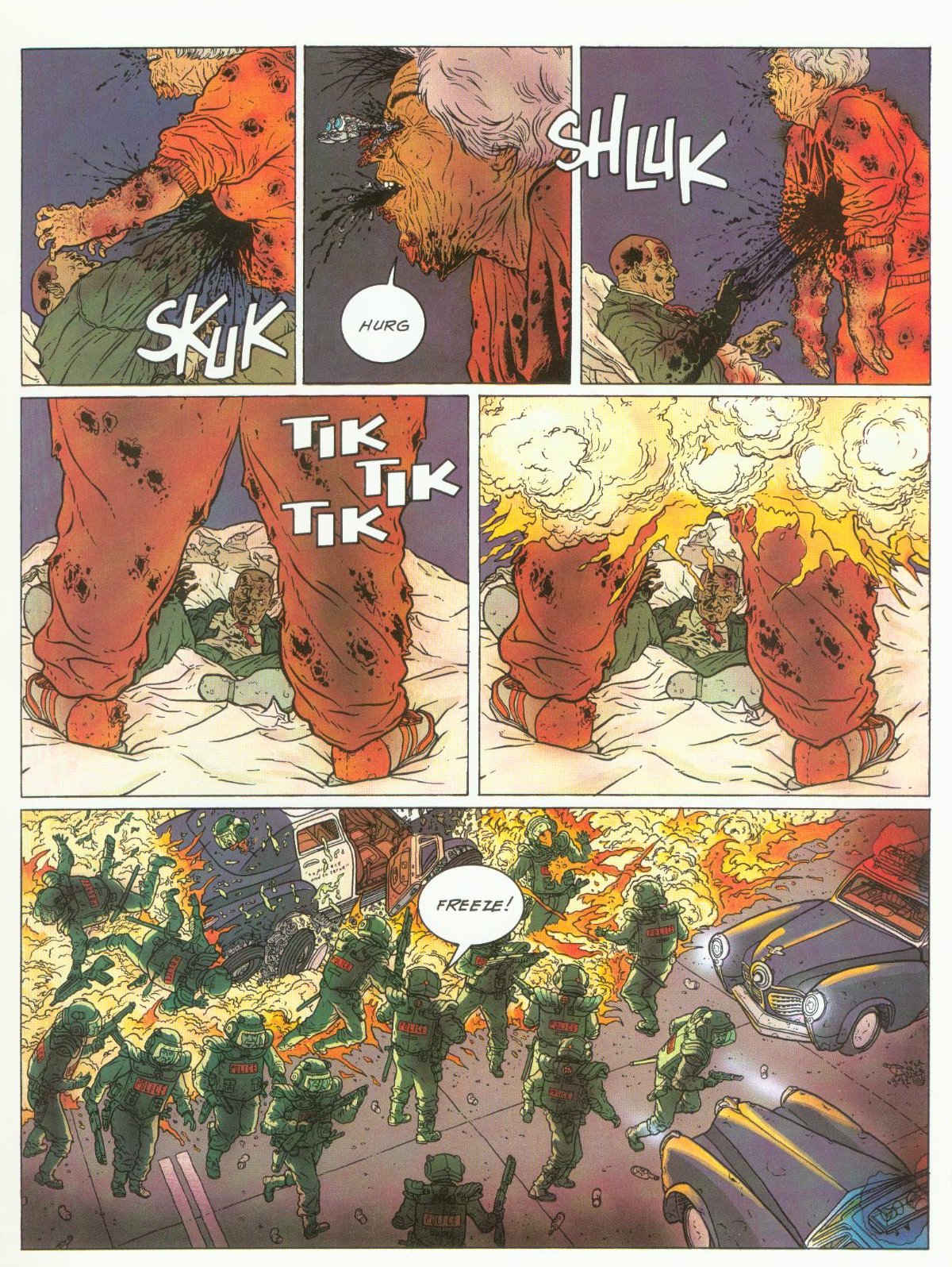 Read online Hard Boiled comic -  Issue #2 - 35