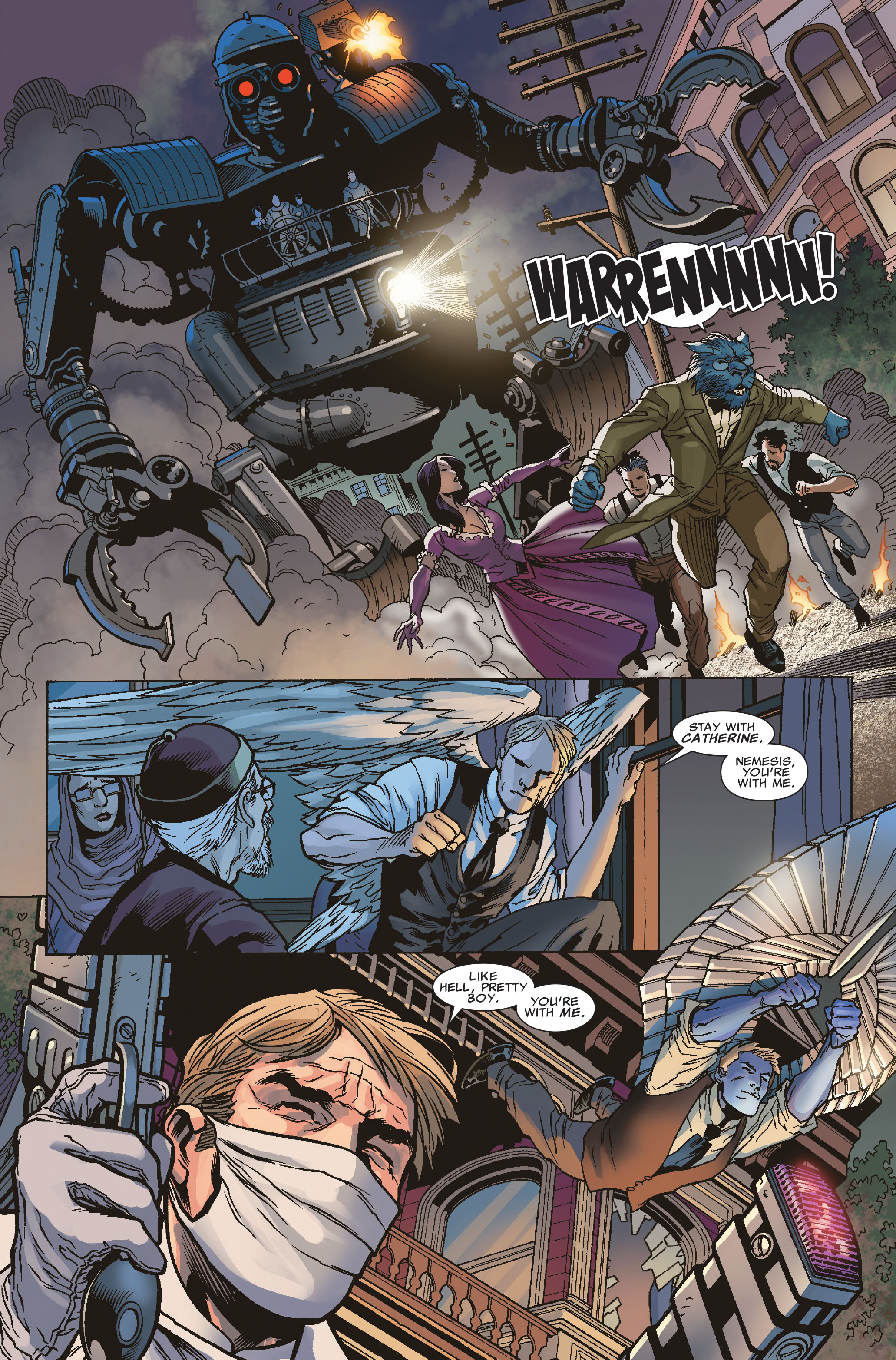 Read online Uncanny X-Men: Sisterhood comic -  Issue # TPB - 137