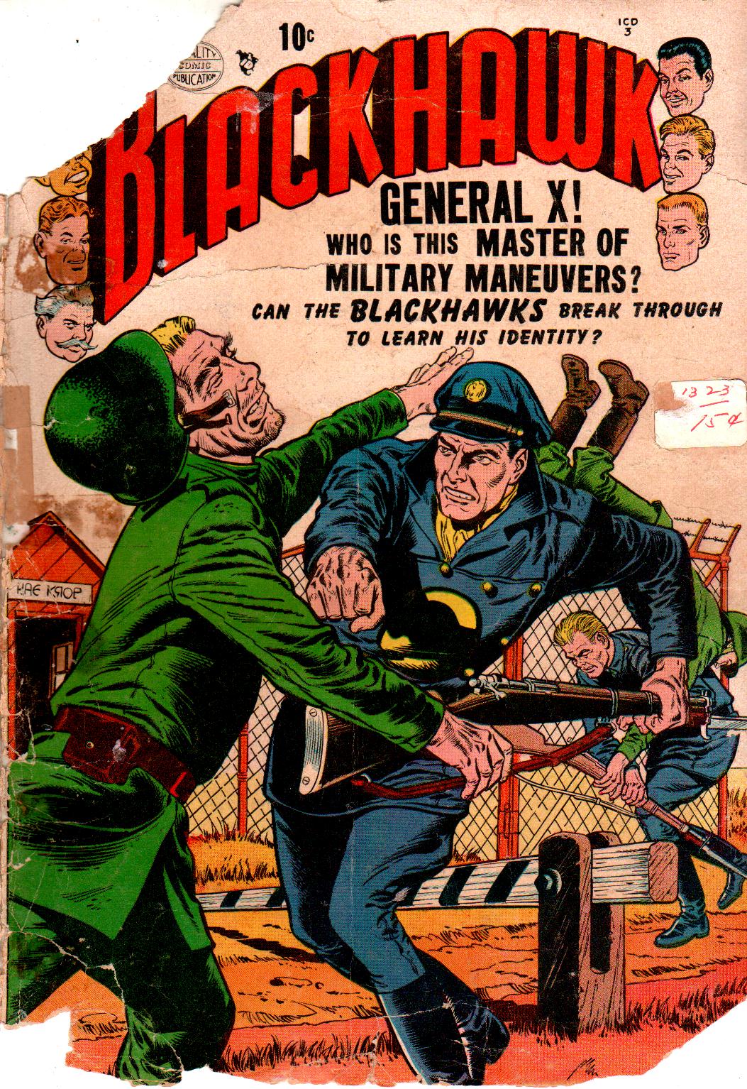 Read online Blackhawk (1957) comic -  Issue #62 - 1