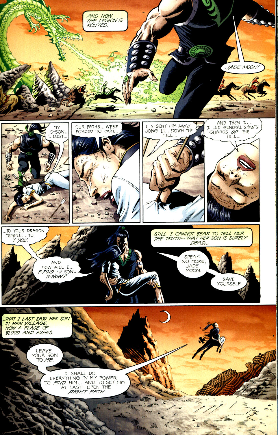 Read online Green Lantern: Dragon Lord comic -  Issue #3 - 33