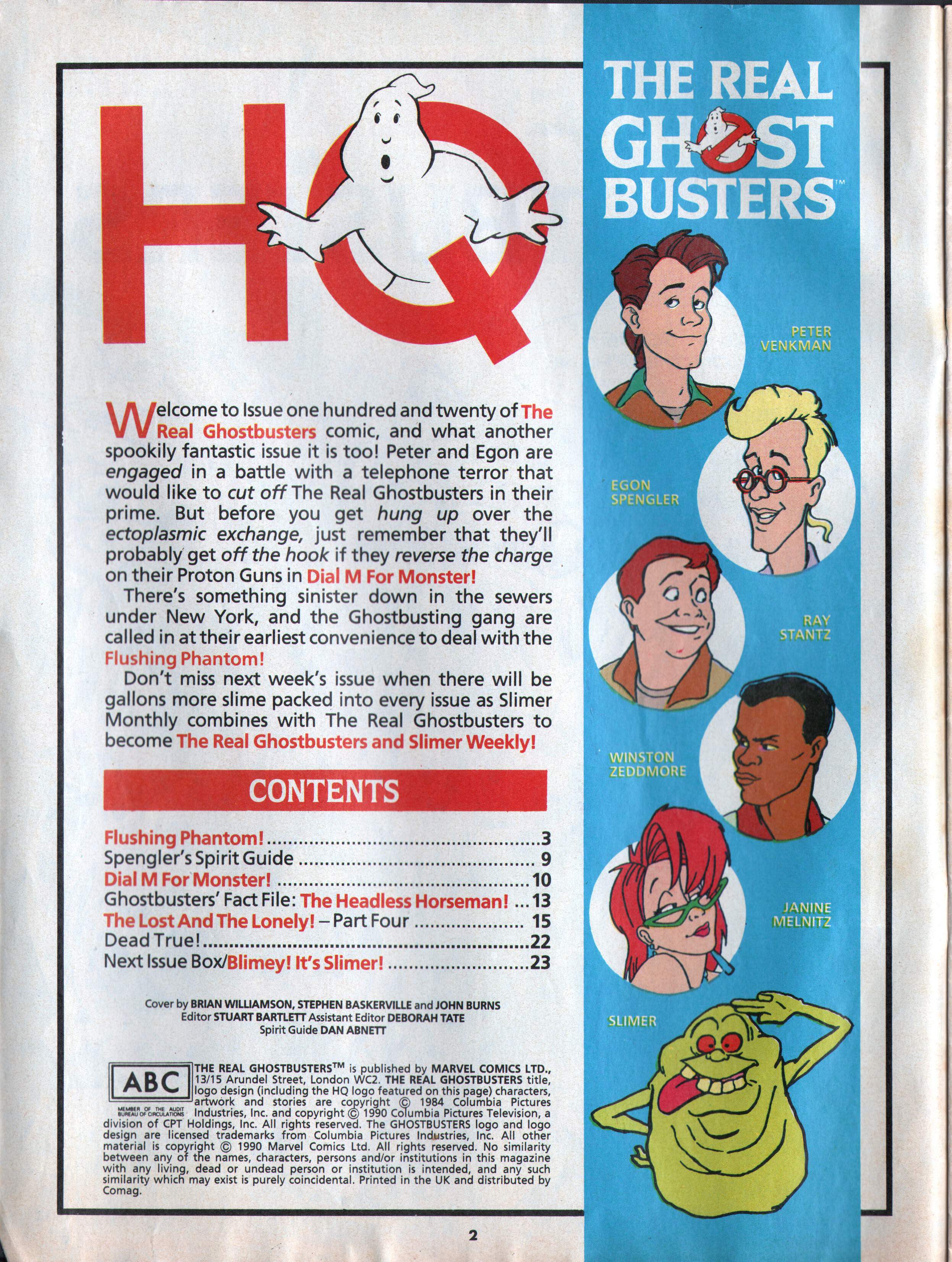 Read online The Real Ghostbusters comic -  Issue #120 - 3