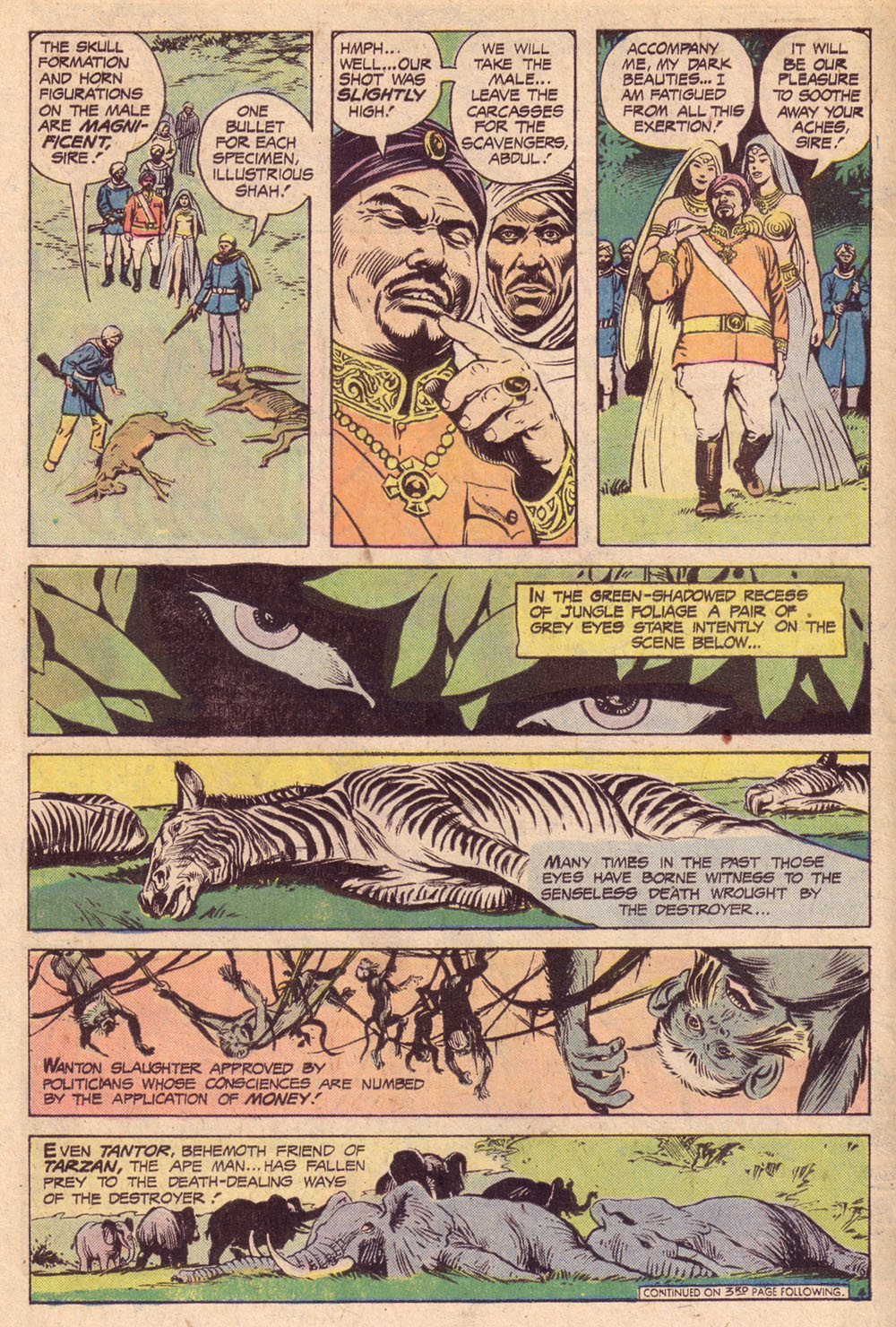 Read online Tarzan (1972) comic -  Issue #244 - 4