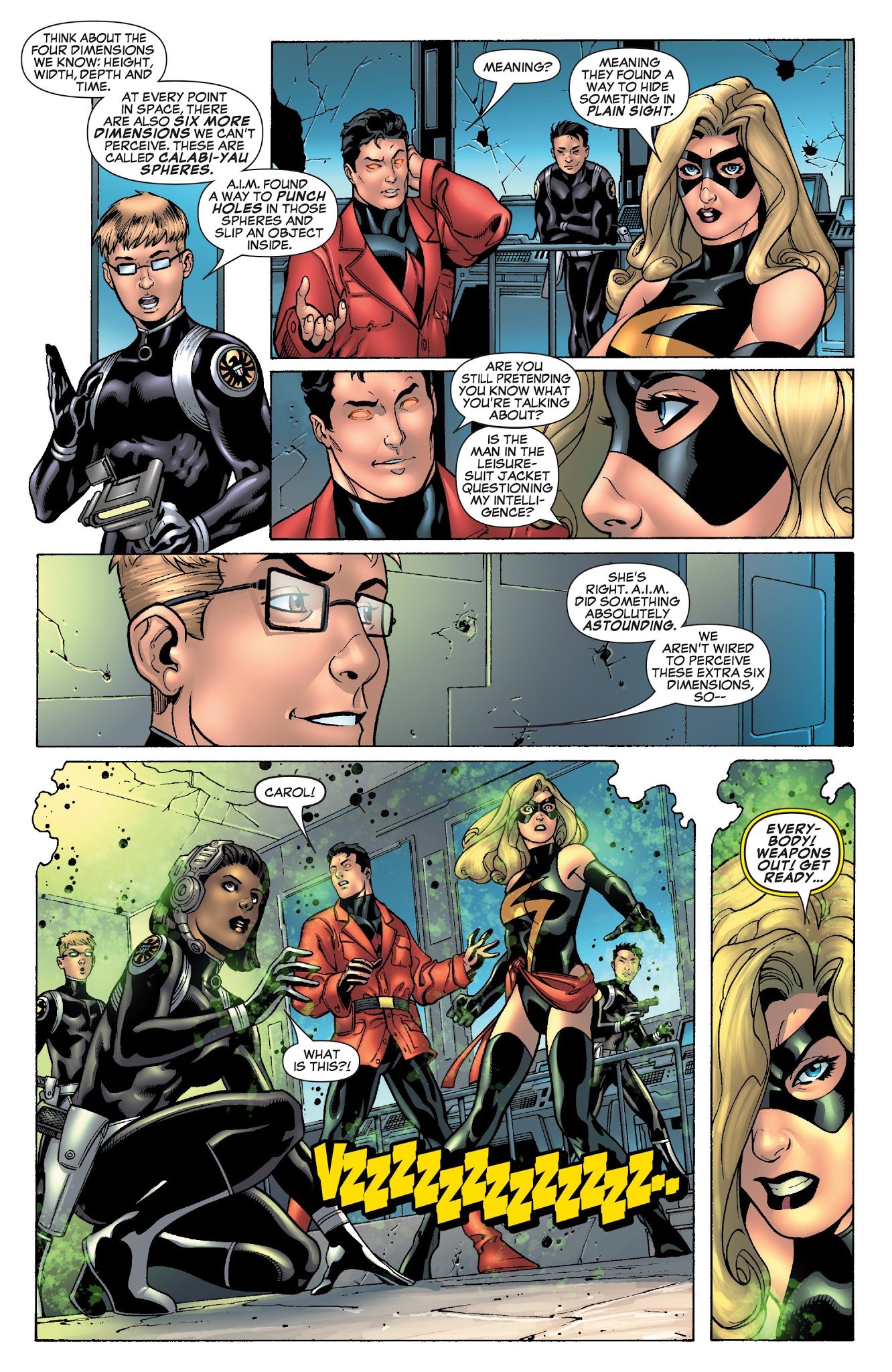 Read online Captain Marvel: Carol Danvers – The Ms. Marvel Years comic -  Issue # TPB - 356