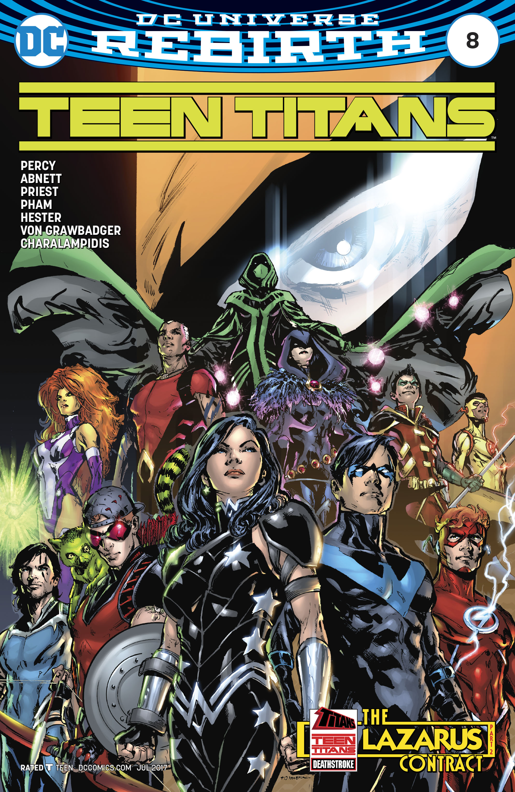 Read online Teen Titans (2016) comic -  Issue #8 - 2