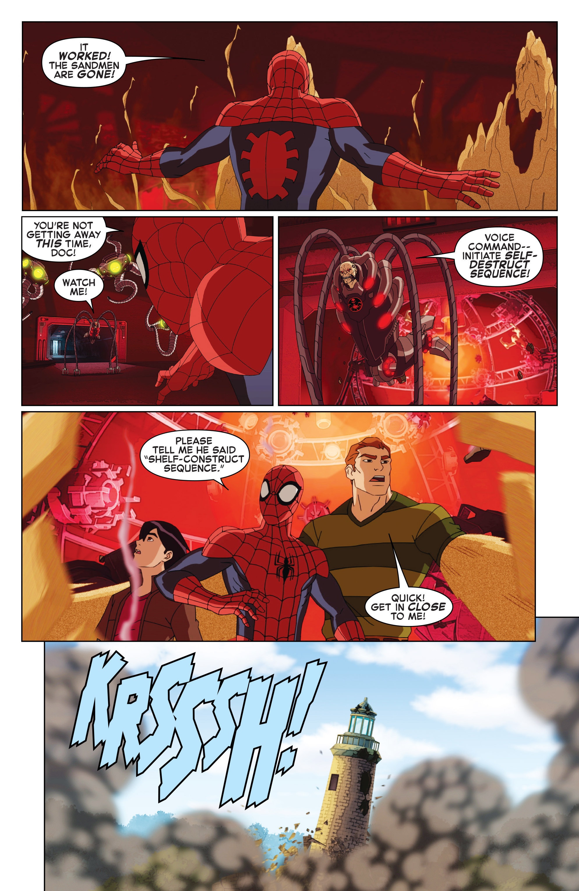 Read online Marvel Universe Ultimate Spider-Man Vs. The Sinister Six comic -  Issue #8 - 21