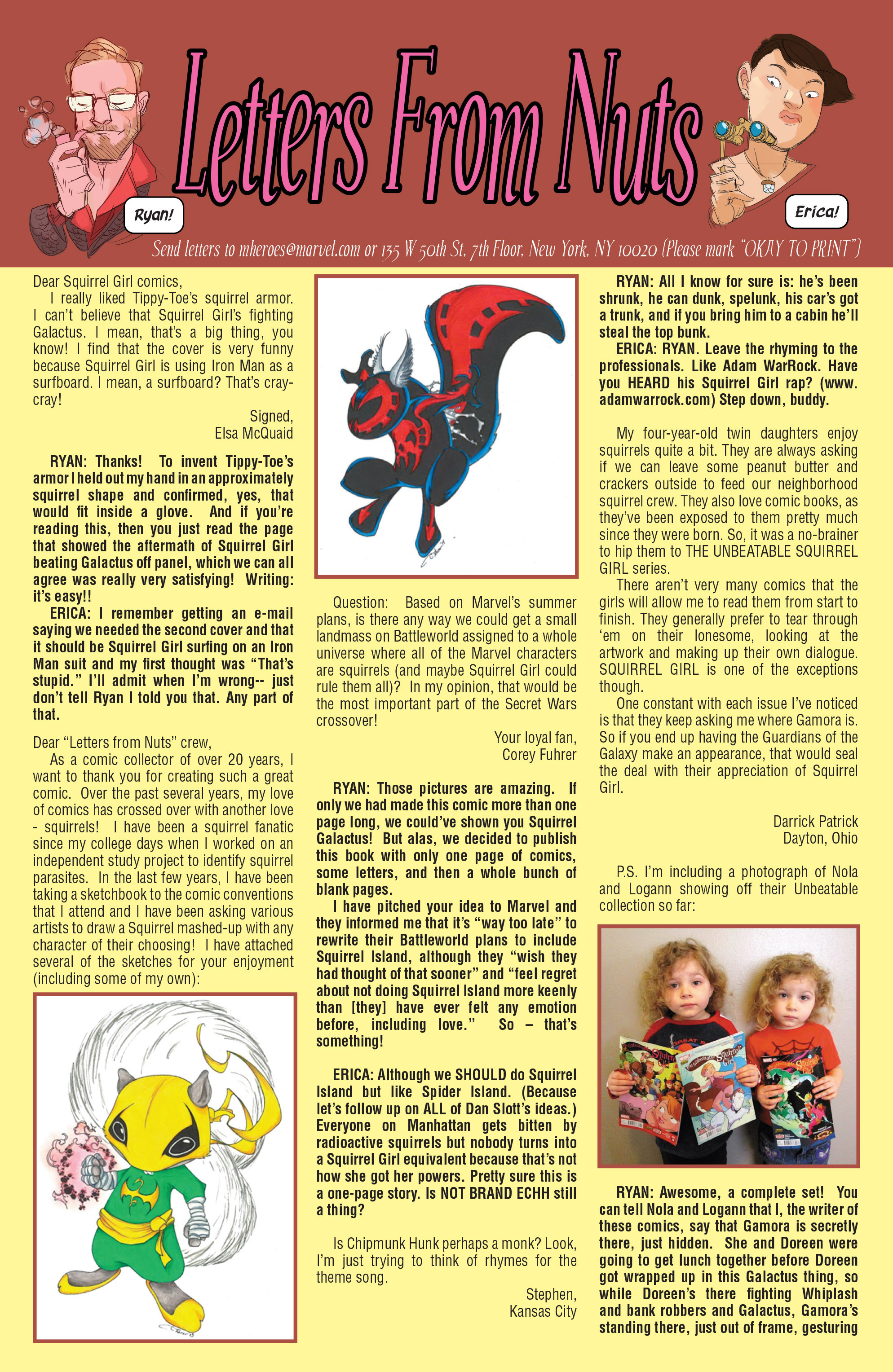 Read online The Unbeatable Squirrel Girl comic -  Issue #4 - 4