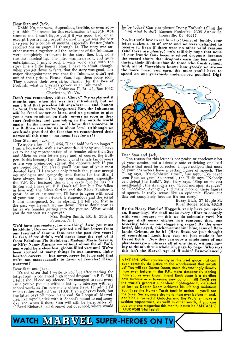 Read online Fantastic Four (1961) comic -  Issue #57 - 23