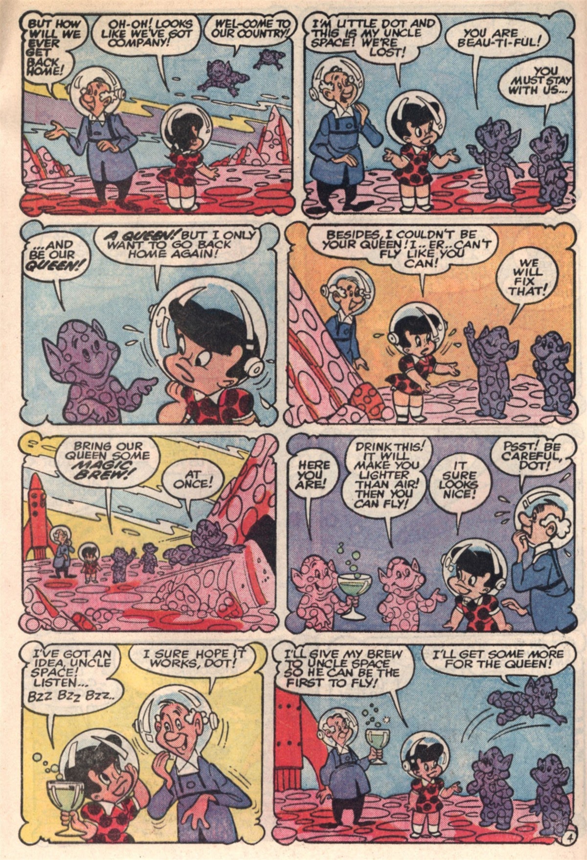 Read online Harvey Hits Comics comic -  Issue #4 - 8