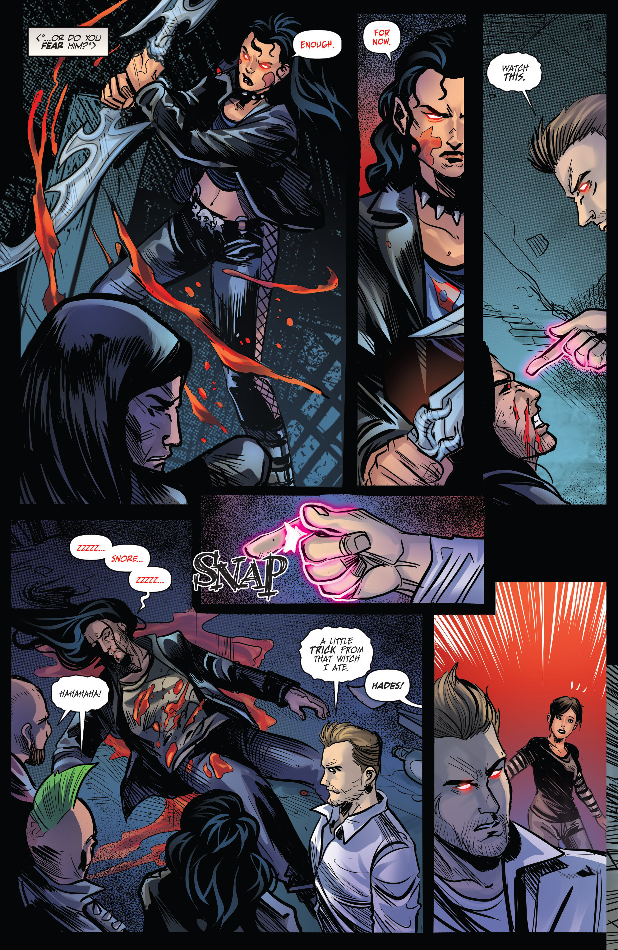 Read online Hellchild comic -  Issue #4 - 19