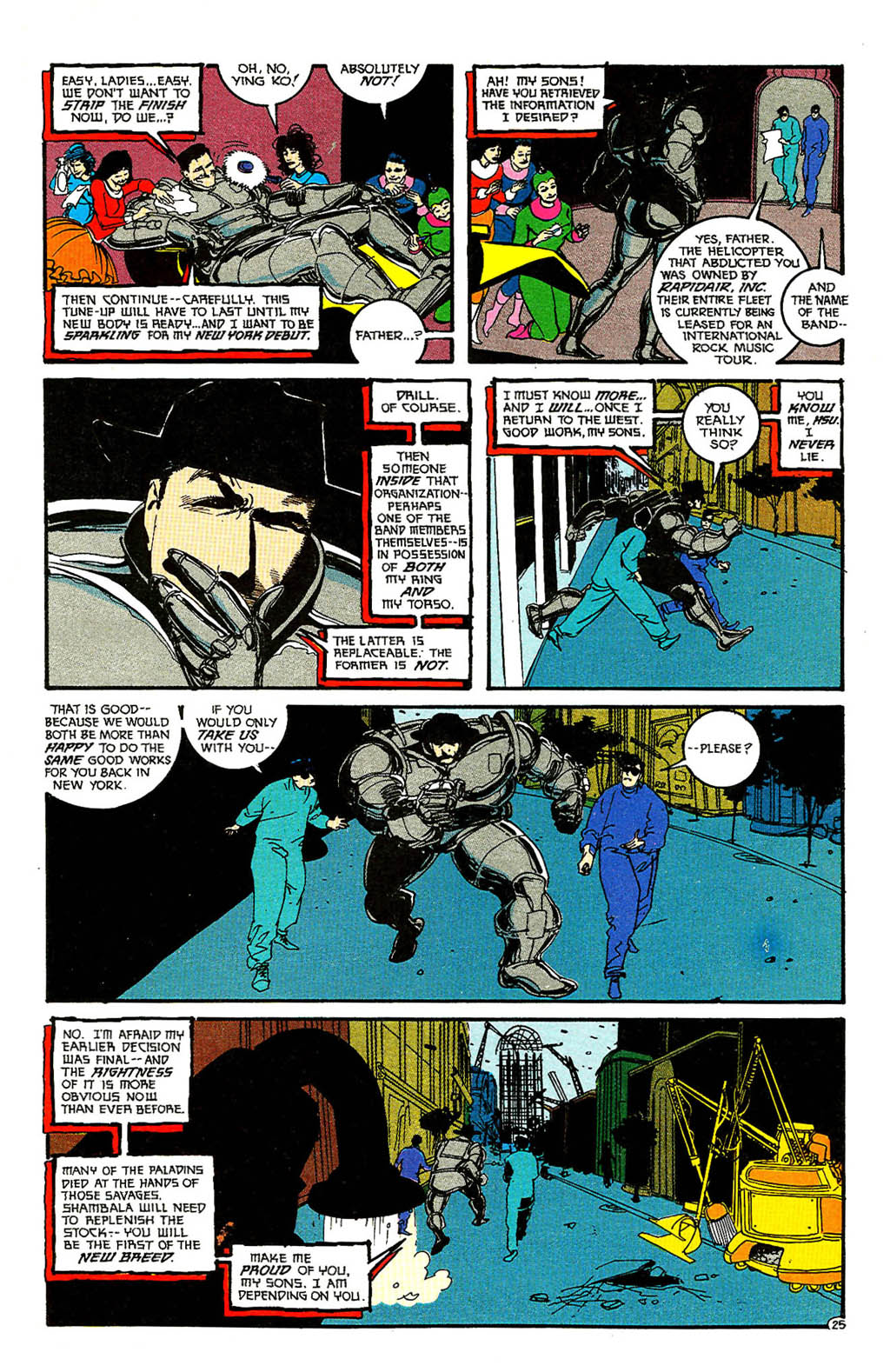 Read online The Shadow (1987) comic -  Issue #19 - 27