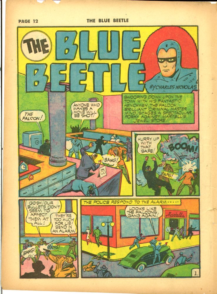 Read online The Blue Beetle comic -  Issue #9 - 14