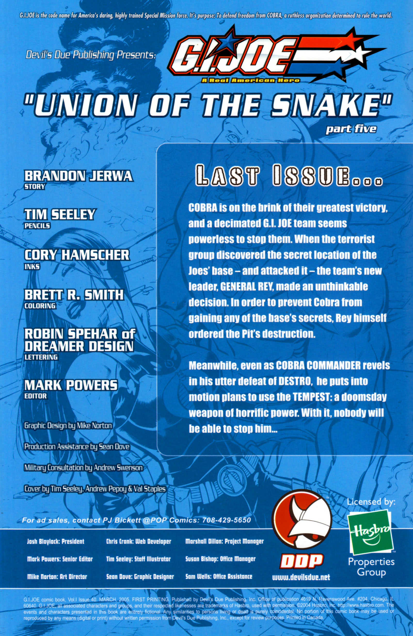 Read online G.I. Joe (2001) comic -  Issue #40 - 2