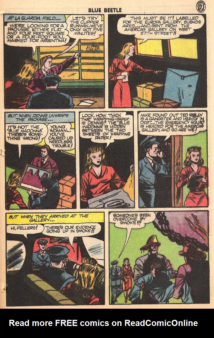 Read online The Blue Beetle comic -  Issue #38 - 31