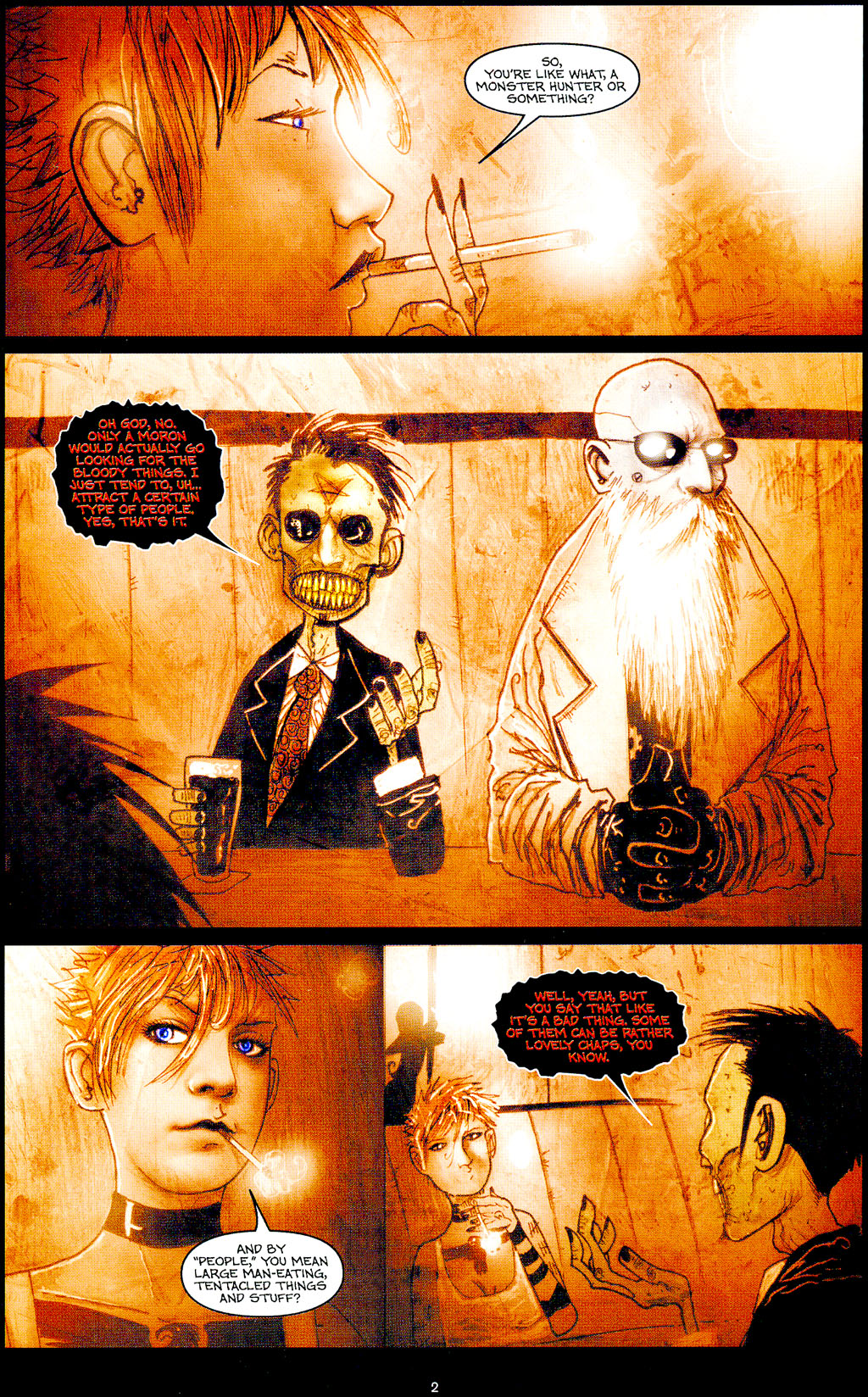 Read online Wormwood: Gentleman Corpse comic -  Issue #1 - 5