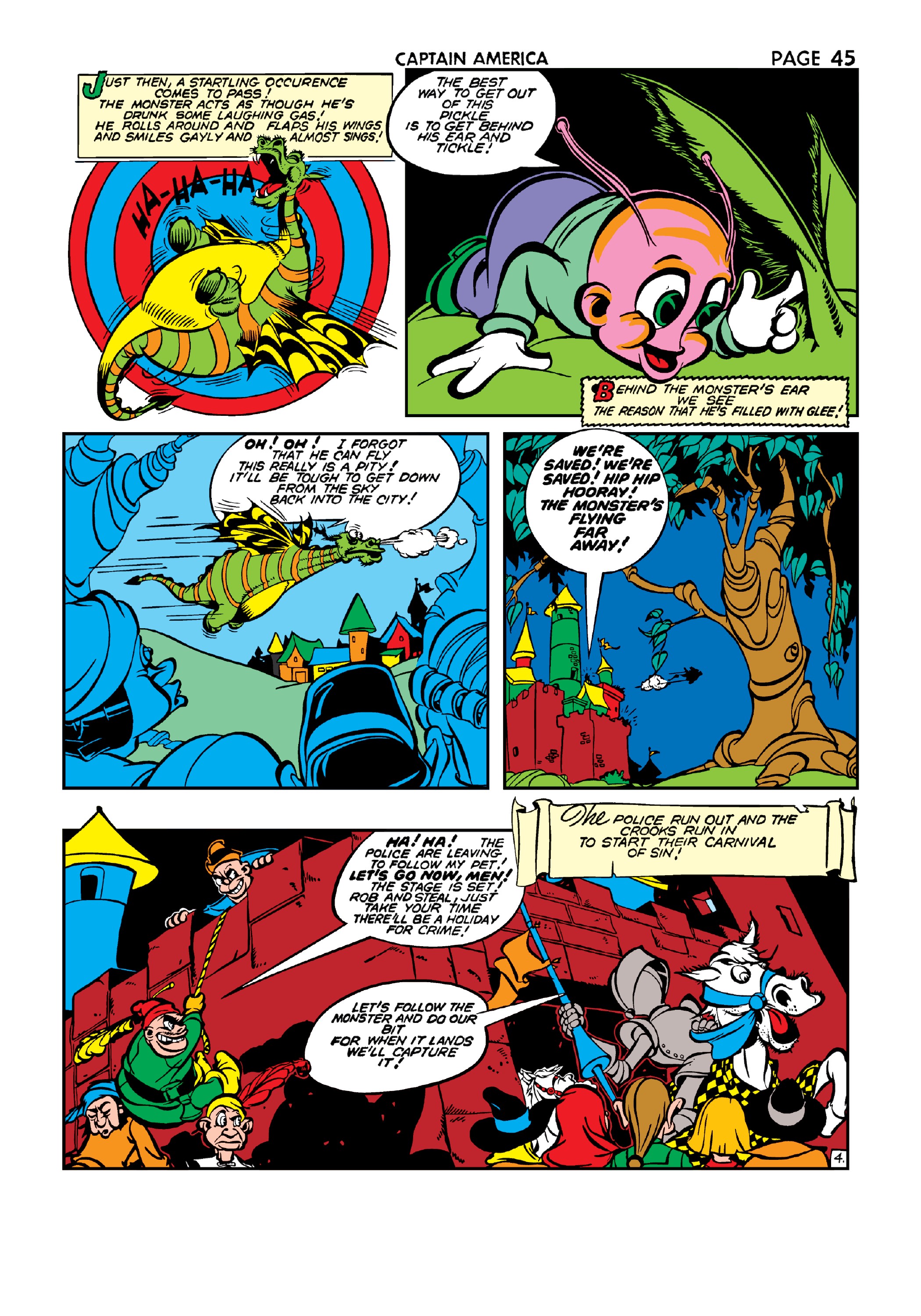 Read online Marvel Masterworks: Golden Age Captain America comic -  Issue # TPB 3 (Part 3) - 52