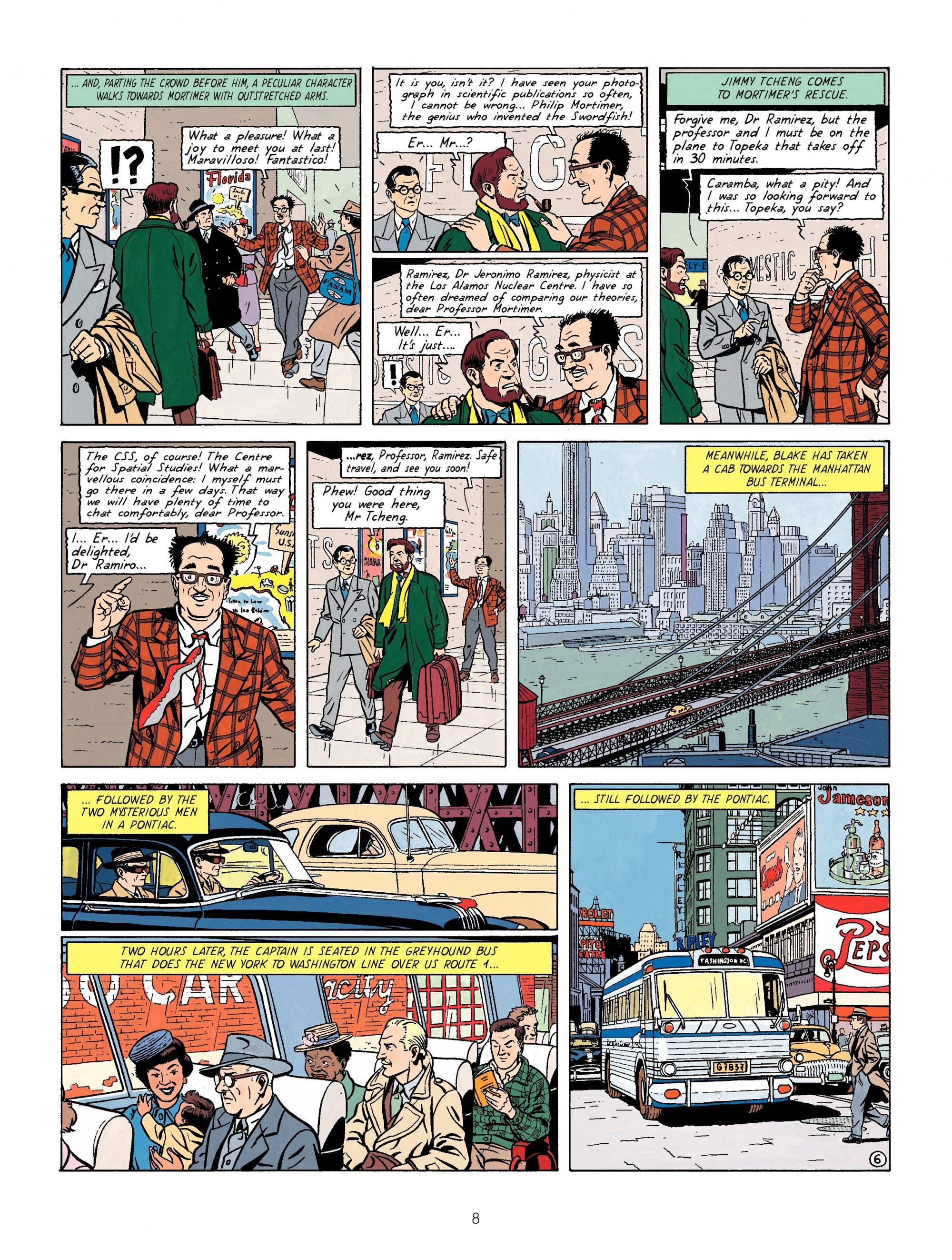 Read online Blake & Mortimer comic -  Issue #5 - 8