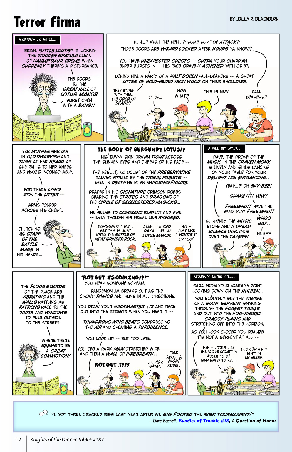 Read online Knights of the Dinner Table comic -  Issue #187 - 19