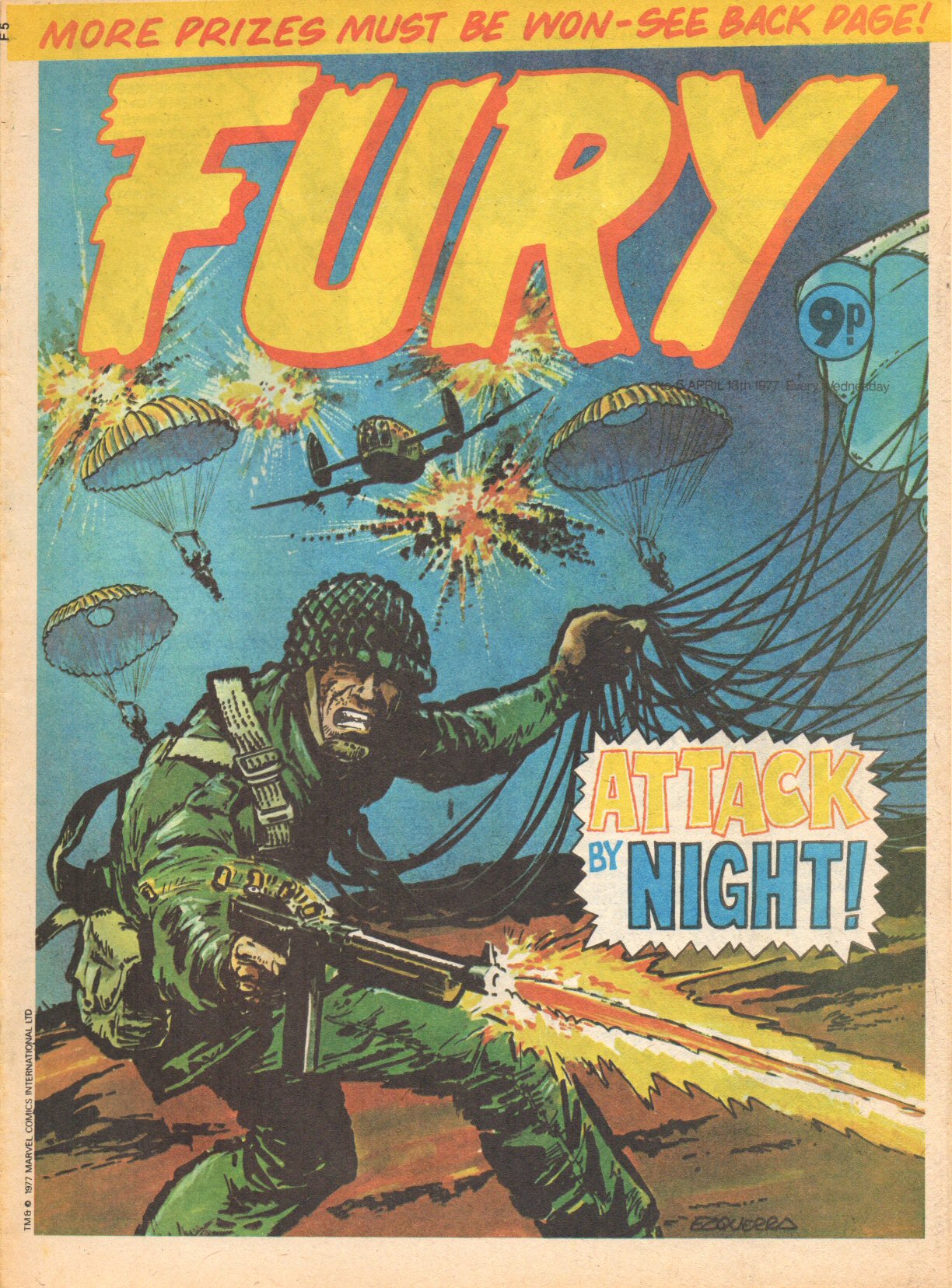Read online Fury (1977) comic -  Issue #5 - 1