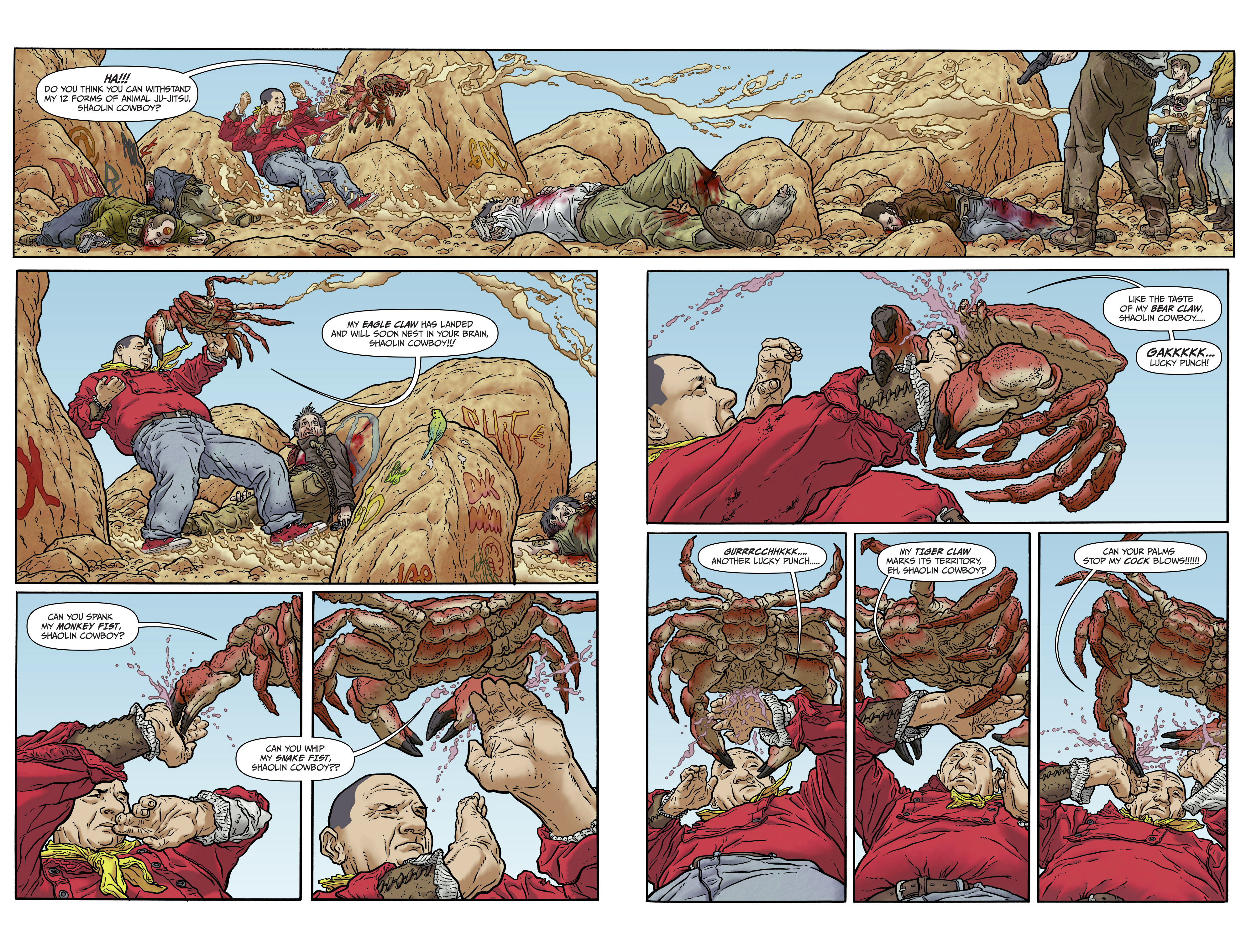 Read online Shaolin Cowboy comic -  Issue #2 - 15