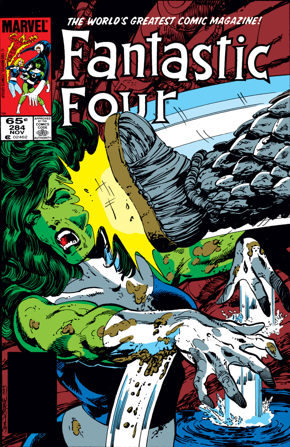 Read online Fantastic Four (1961) comic -  Issue #284 - 1