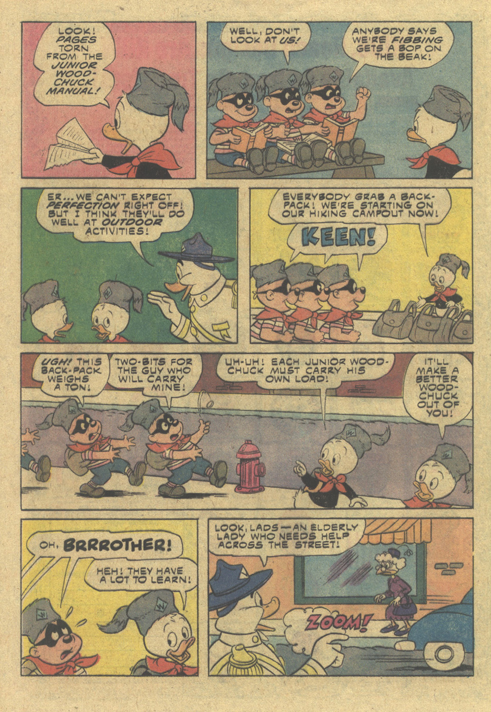 Read online Huey, Dewey, and Louie Junior Woodchucks comic -  Issue #34 - 24